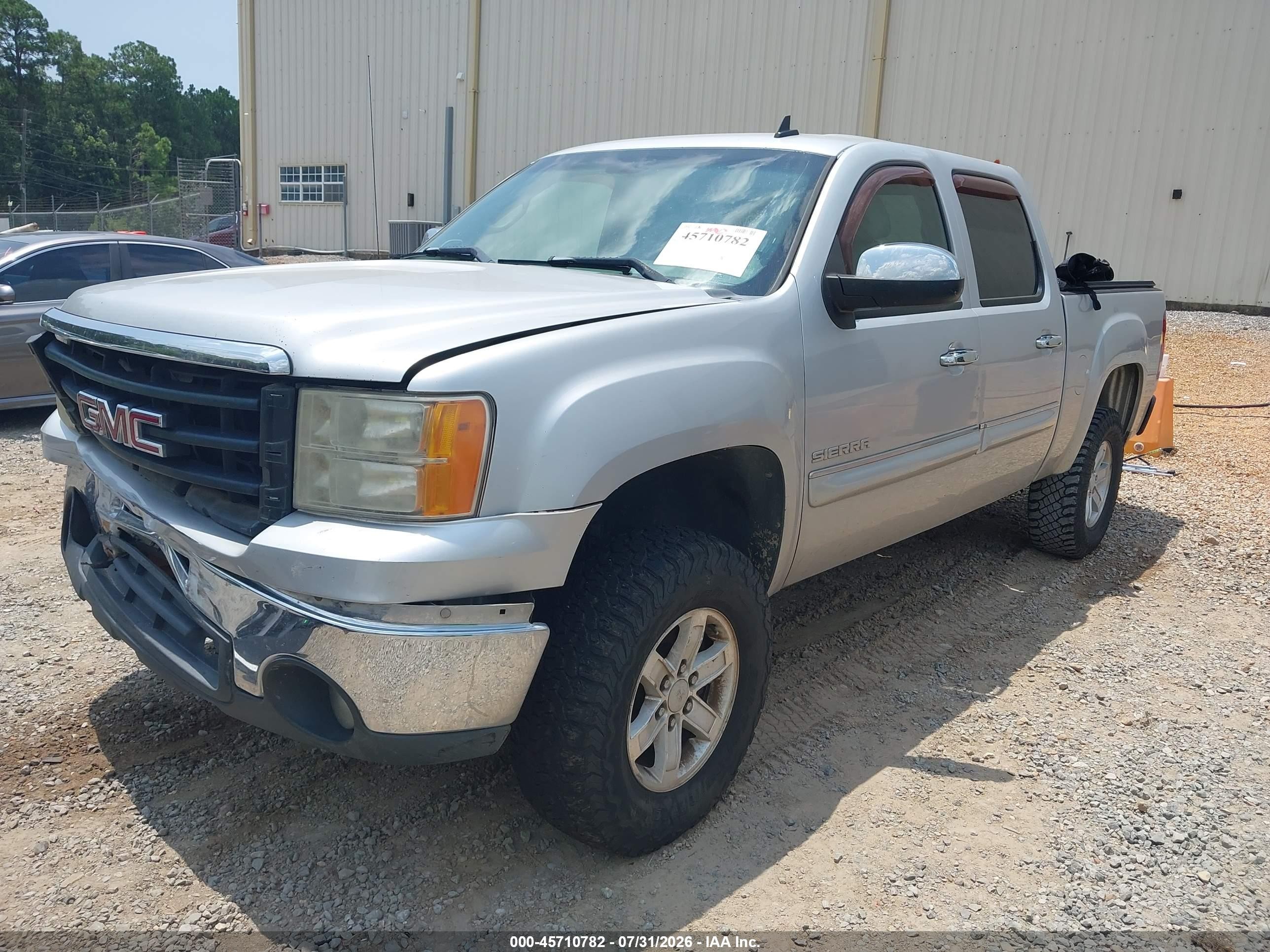 2010 Gmc Sierra 1500 Sle Gray vin: 3GTRCVE0XAG117036