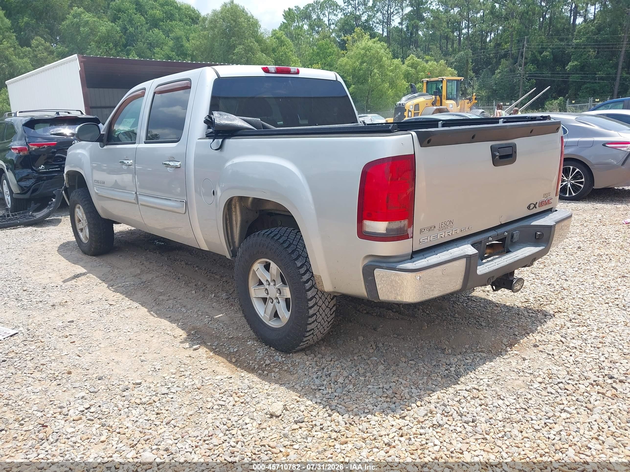 2010 Gmc Sierra 1500 Sle Gray vin: 3GTRCVE0XAG117036