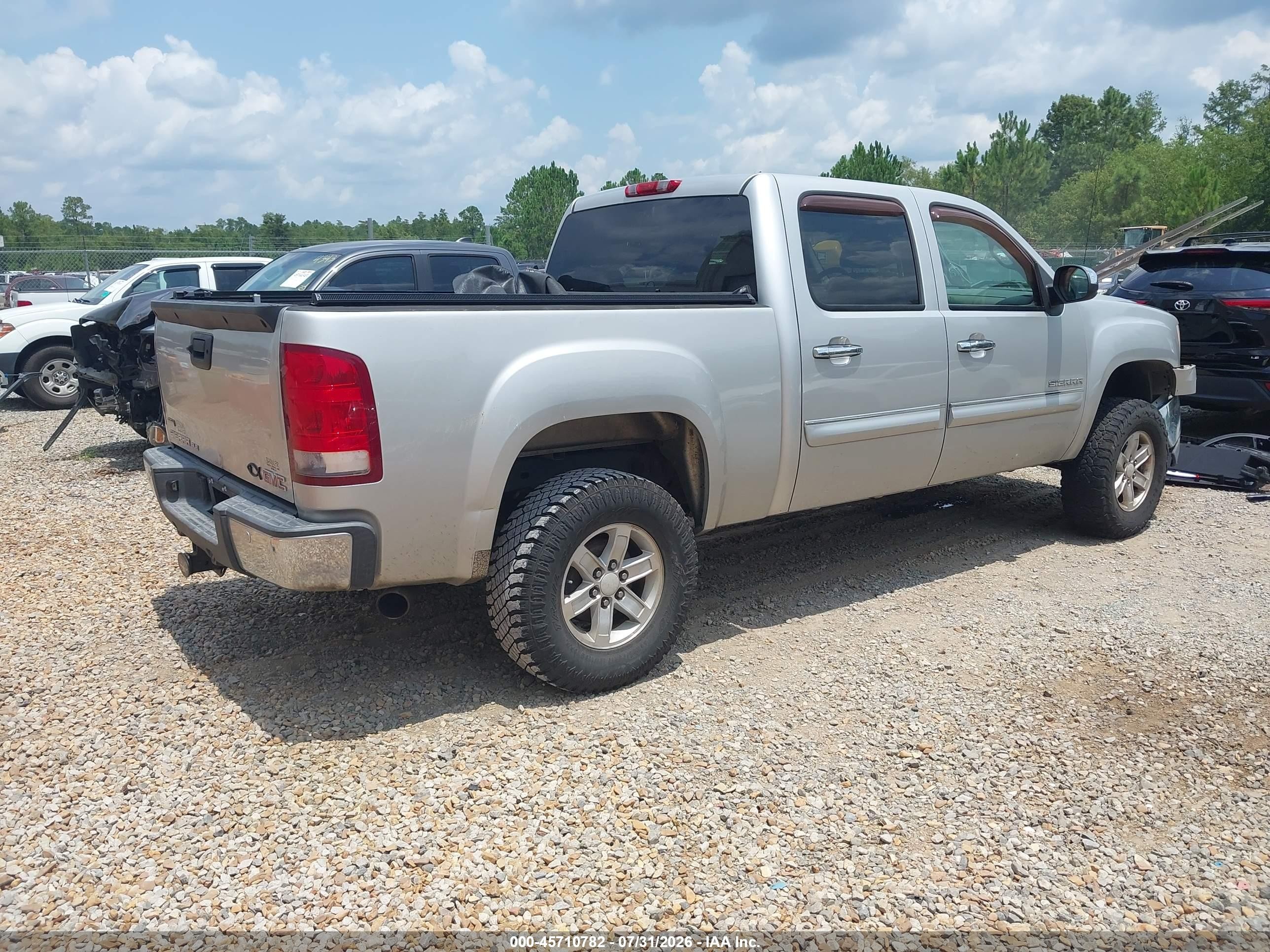 2010 Gmc Sierra 1500 Sle Gray vin: 3GTRCVE0XAG117036