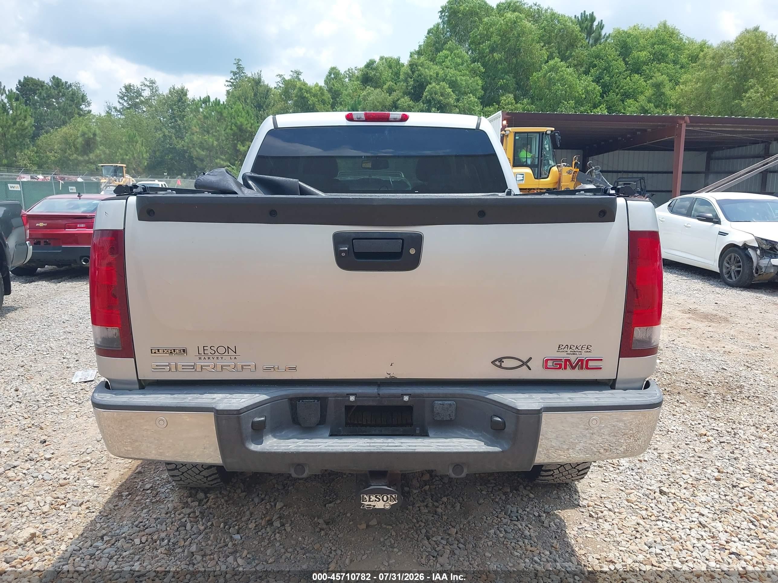 2010 Gmc Sierra 1500 Sle Gray vin: 3GTRCVE0XAG117036