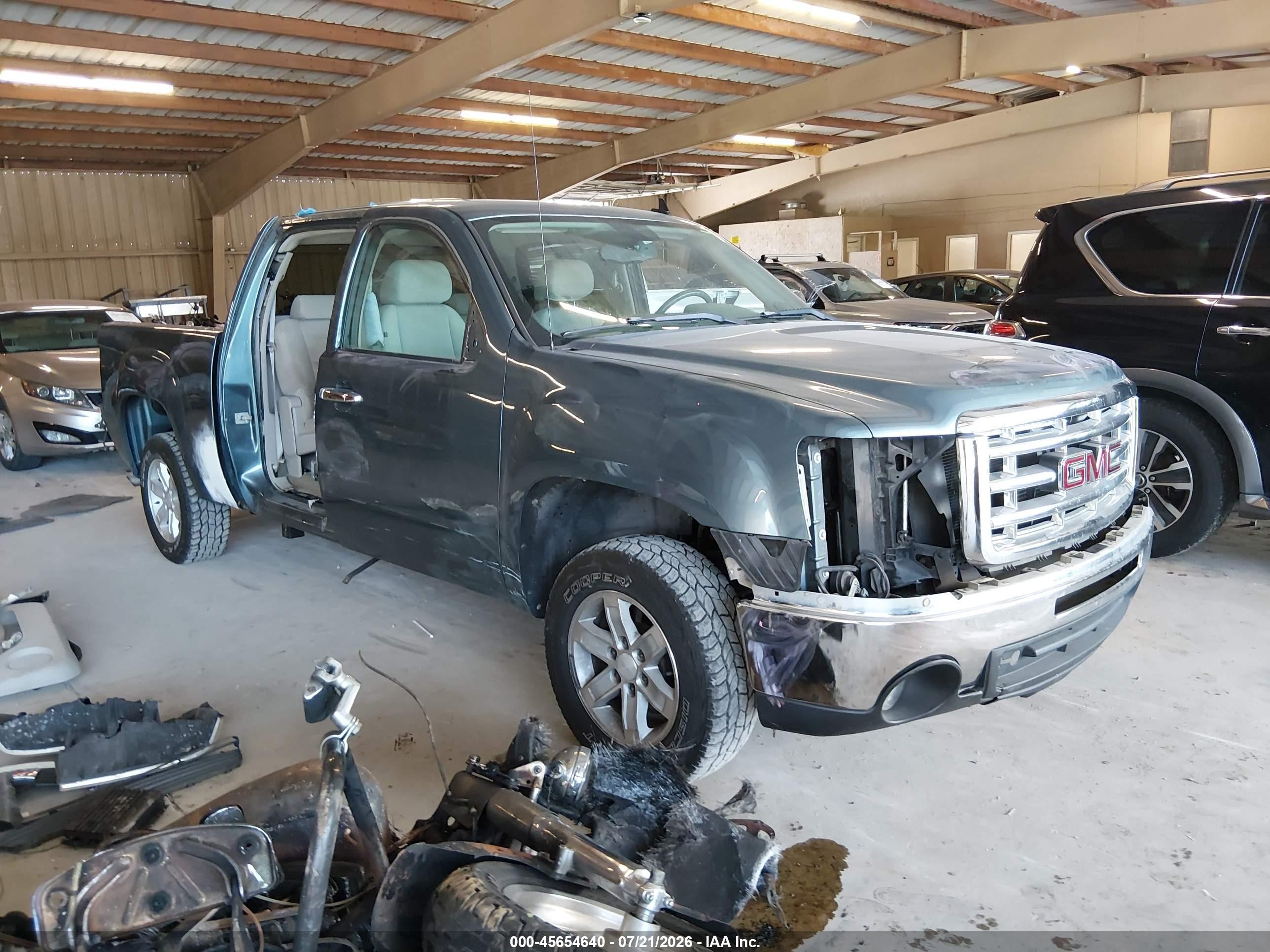 2010 Gmc Sierra 1500 Xtra Fuel Economy Blue vin: 3GTRCVE31AG153563