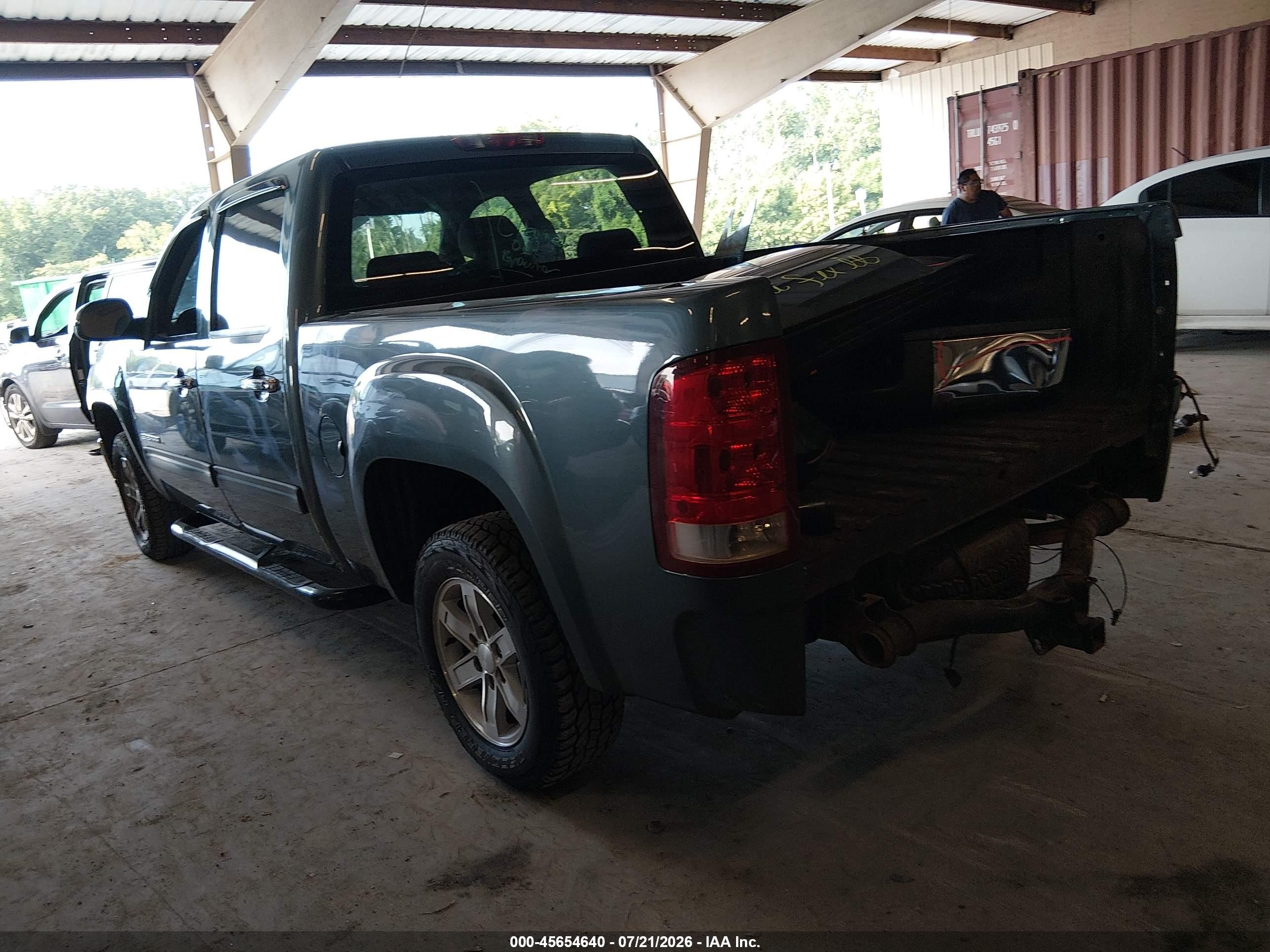 2010 Gmc Sierra 1500 Xtra Fuel Economy Blue vin: 3GTRCVE31AG153563