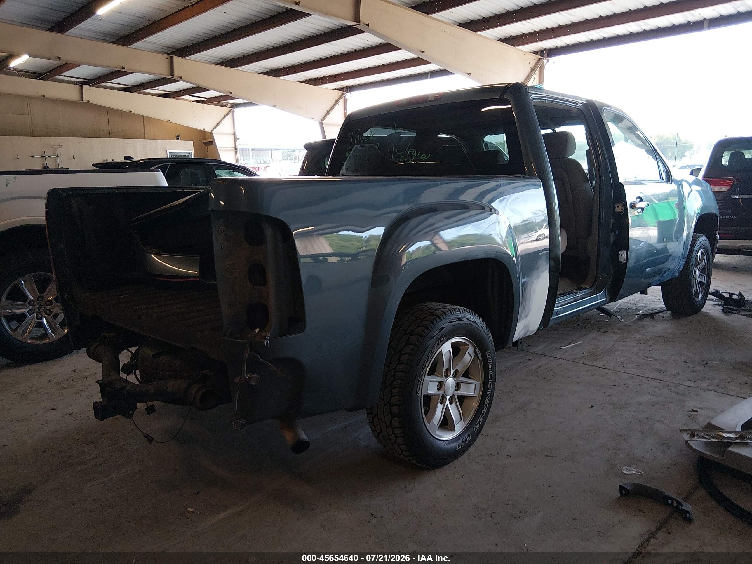 2010 Gmc Sierra 1500 Xtra Fuel Economy Blue vin: 3GTRCVE31AG153563