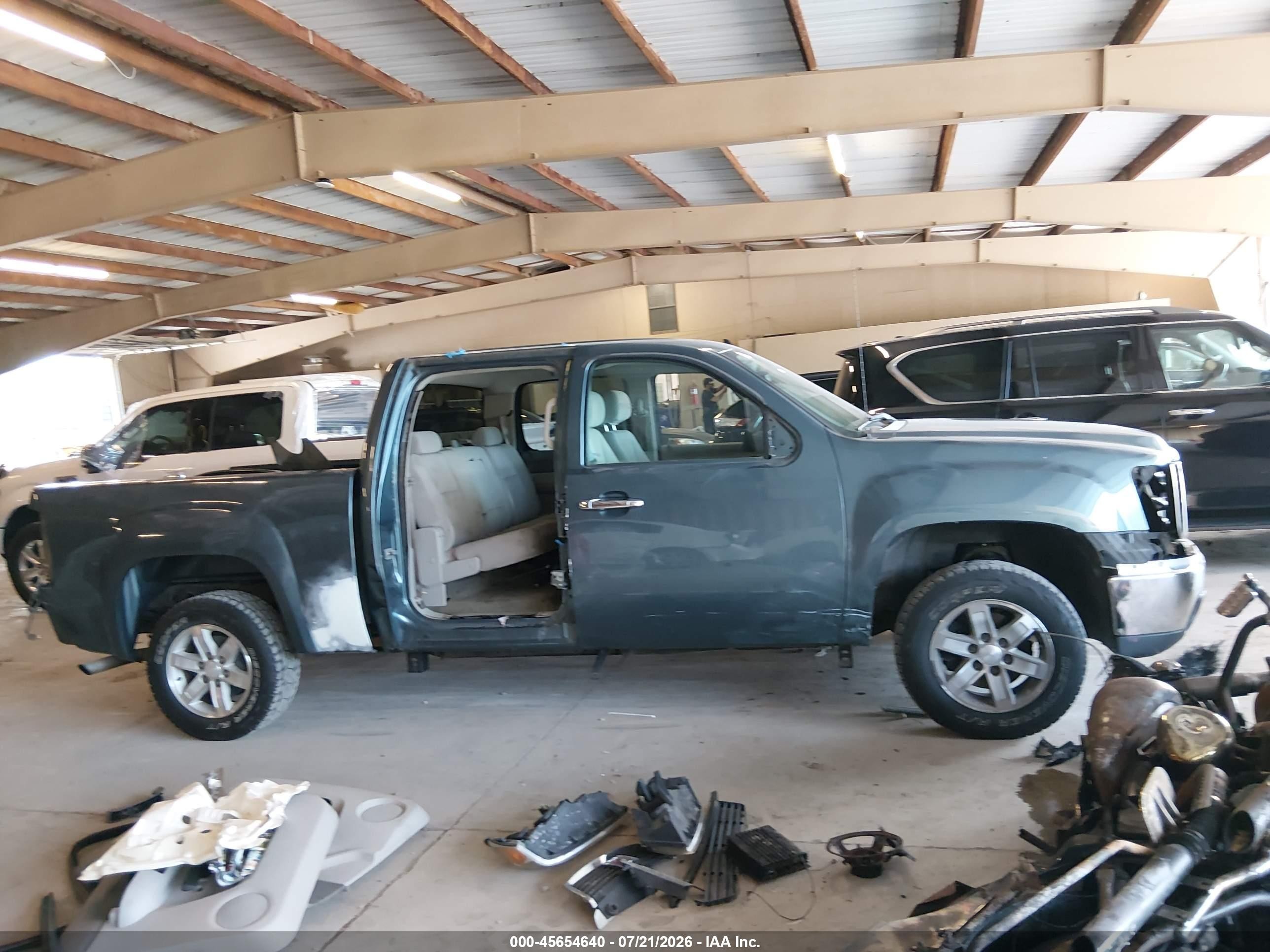 2010 Gmc Sierra 1500 Xtra Fuel Economy Blue vin: 3GTRCVE31AG153563