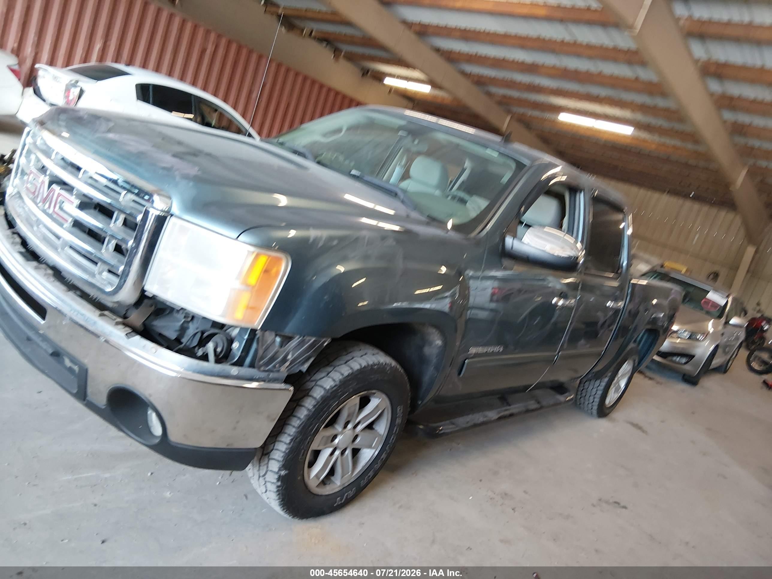 2010 Gmc Sierra 1500 Xtra Fuel Economy Blue vin: 3GTRCVE31AG153563