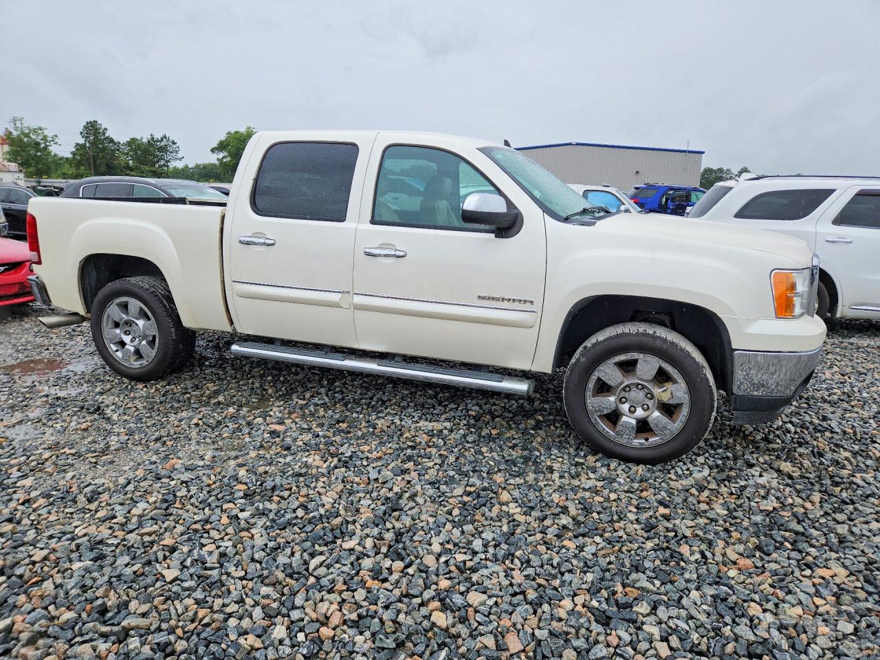 2010 Gmc Sierra C1500 Slt White vin: 3GTRCWE06AG287058