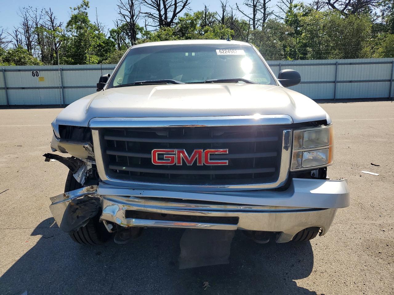 2010 Gmc Sierra K1500 Sl Silver vin: 3GTRKUEA3AG288216