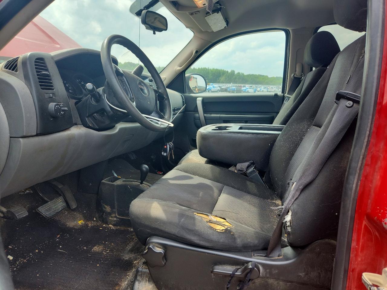 2010 Gmc Sierra K1500 Sl Red vin: 3GTRKUEA9AG212855
