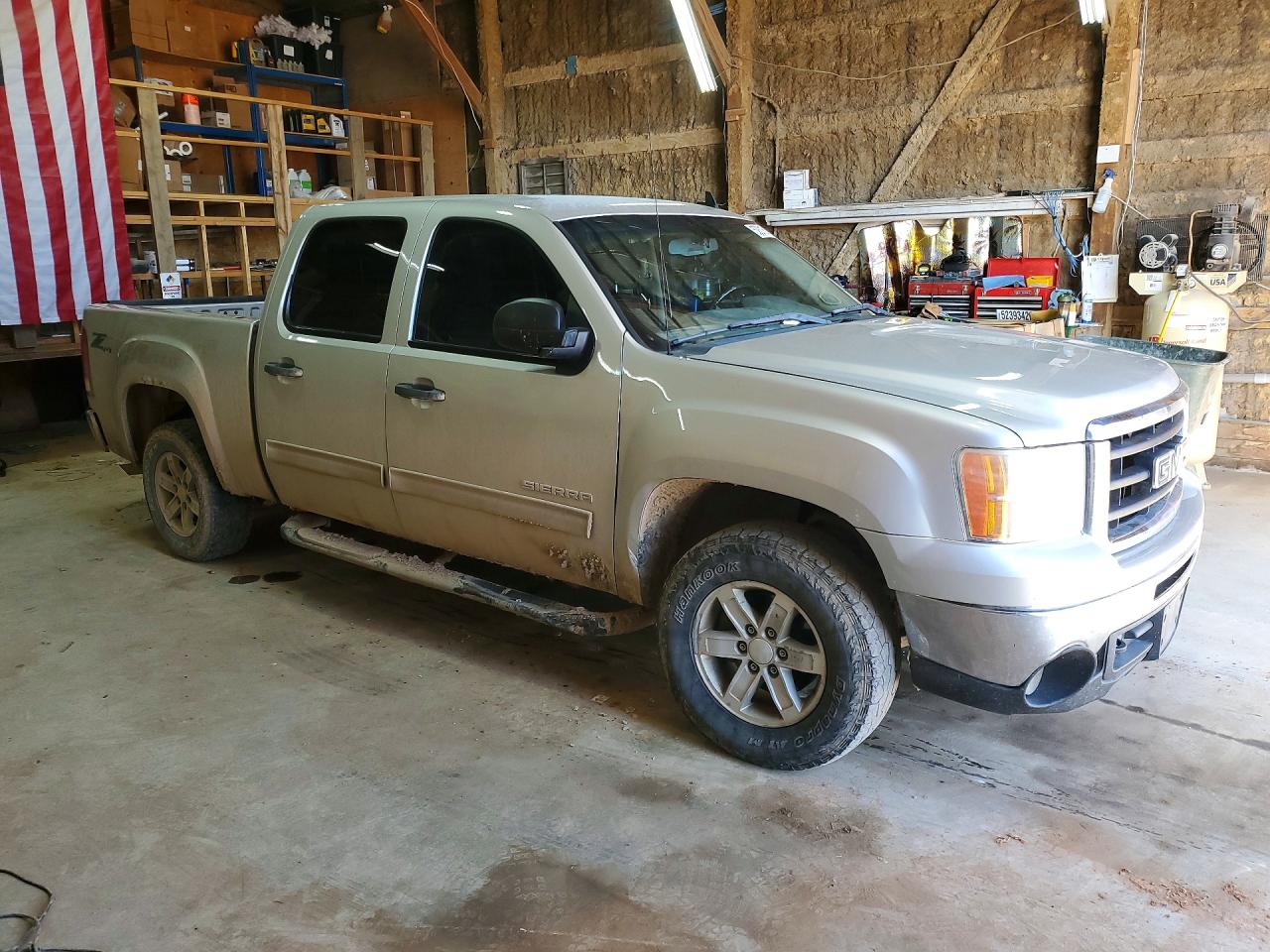 2010 Gmc Sierra K1500 Sle Серебряный vin: 3GTRKVE30AG290206
