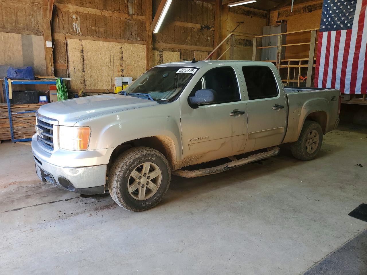 2010 Gmc Sierra K1500 Sle Серебряный vin: 3GTRKVE30AG290206