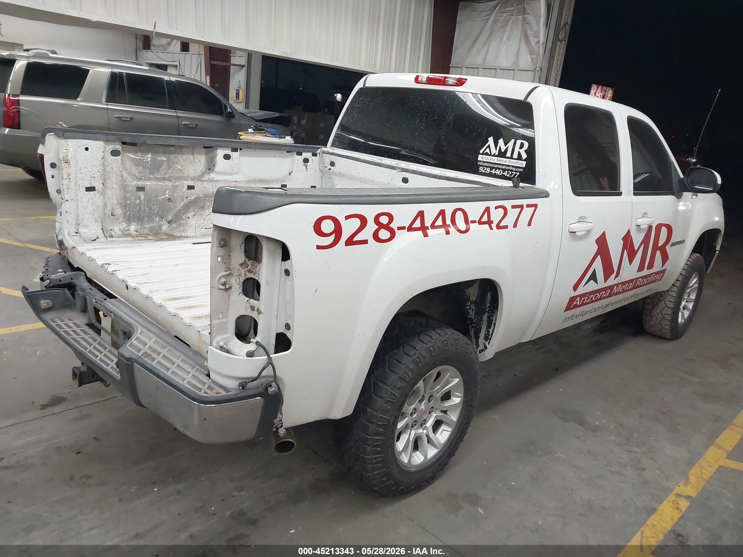 2010 Gmc Sierra 1500 Sle White vin: 3GTRKVE31AG268490