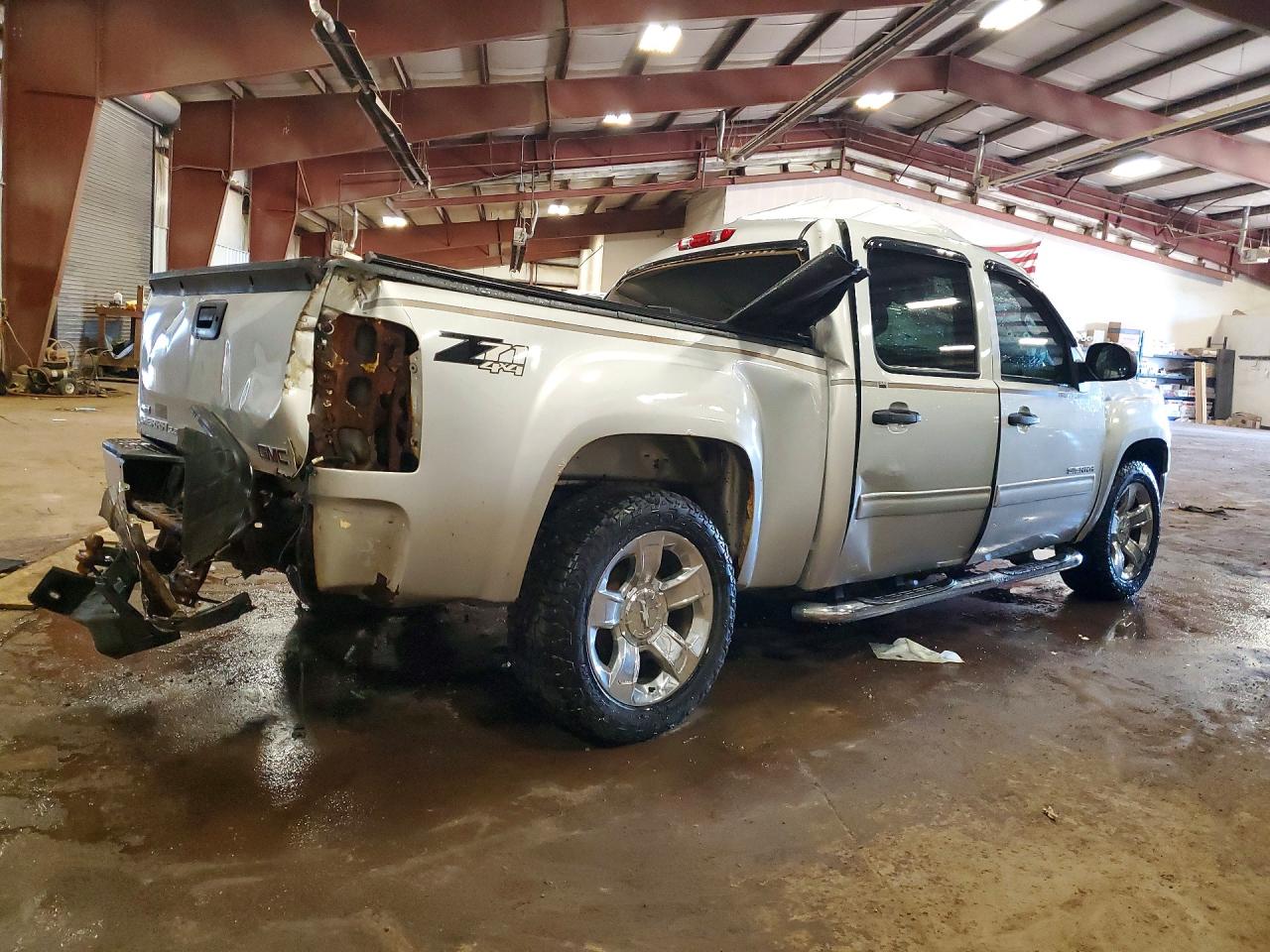 2010 Gmc Sierra K1500 Sle Серебряный vin: 3GTRKVE32AG207309