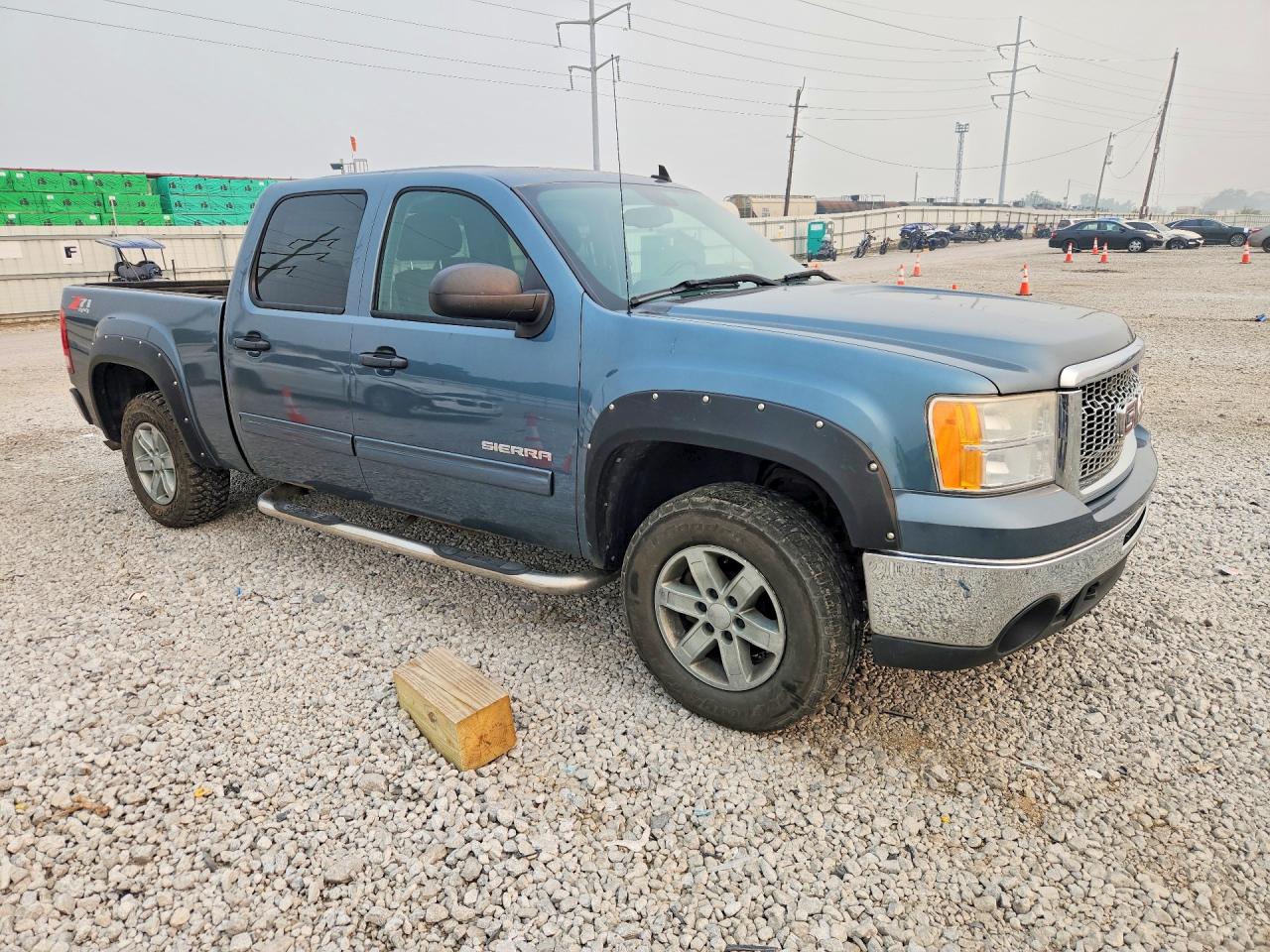 2010 Gmc Sierra K1500 Sle Зеленый vin: 3GTRKVE32AG214339