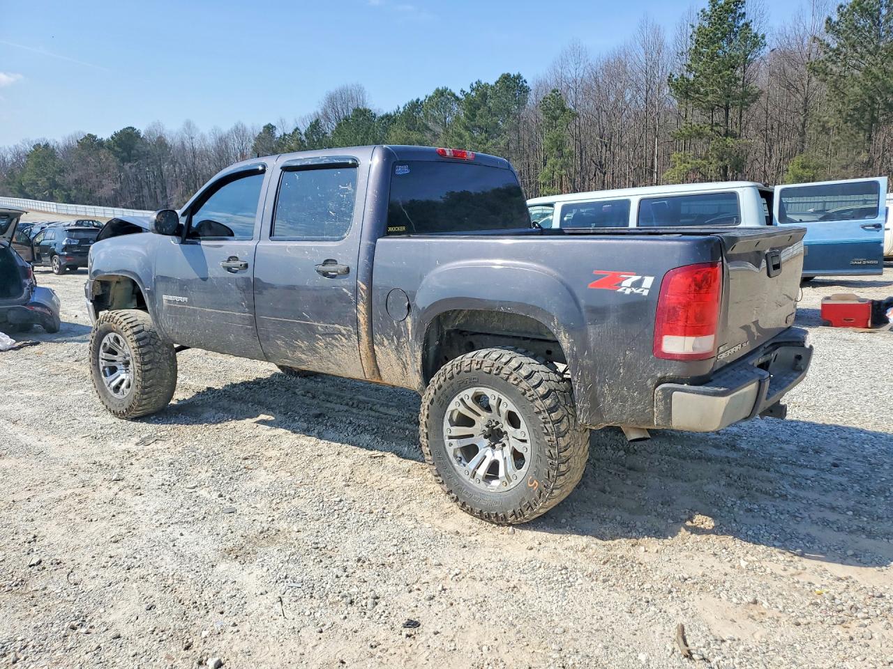 2010 Gmc Sierra K1500 Sle Серый vin: 3GTRKVE32AG275898