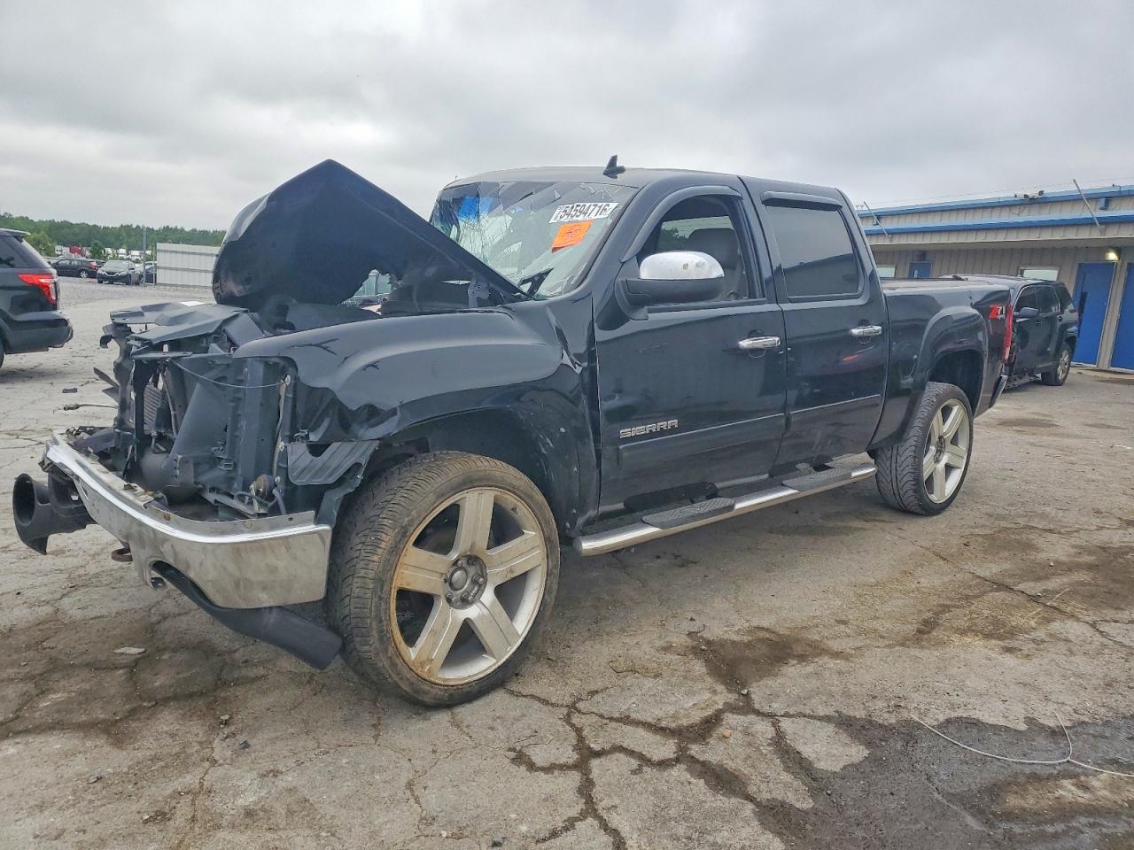 2010 Gmc Sierra K1500 Sle Black vin: 3GTRKVE33AG105582