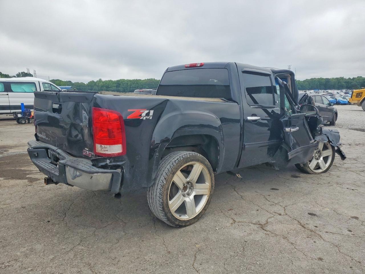 2010 Gmc Sierra K1500 Sle Black vin: 3GTRKVE33AG105582