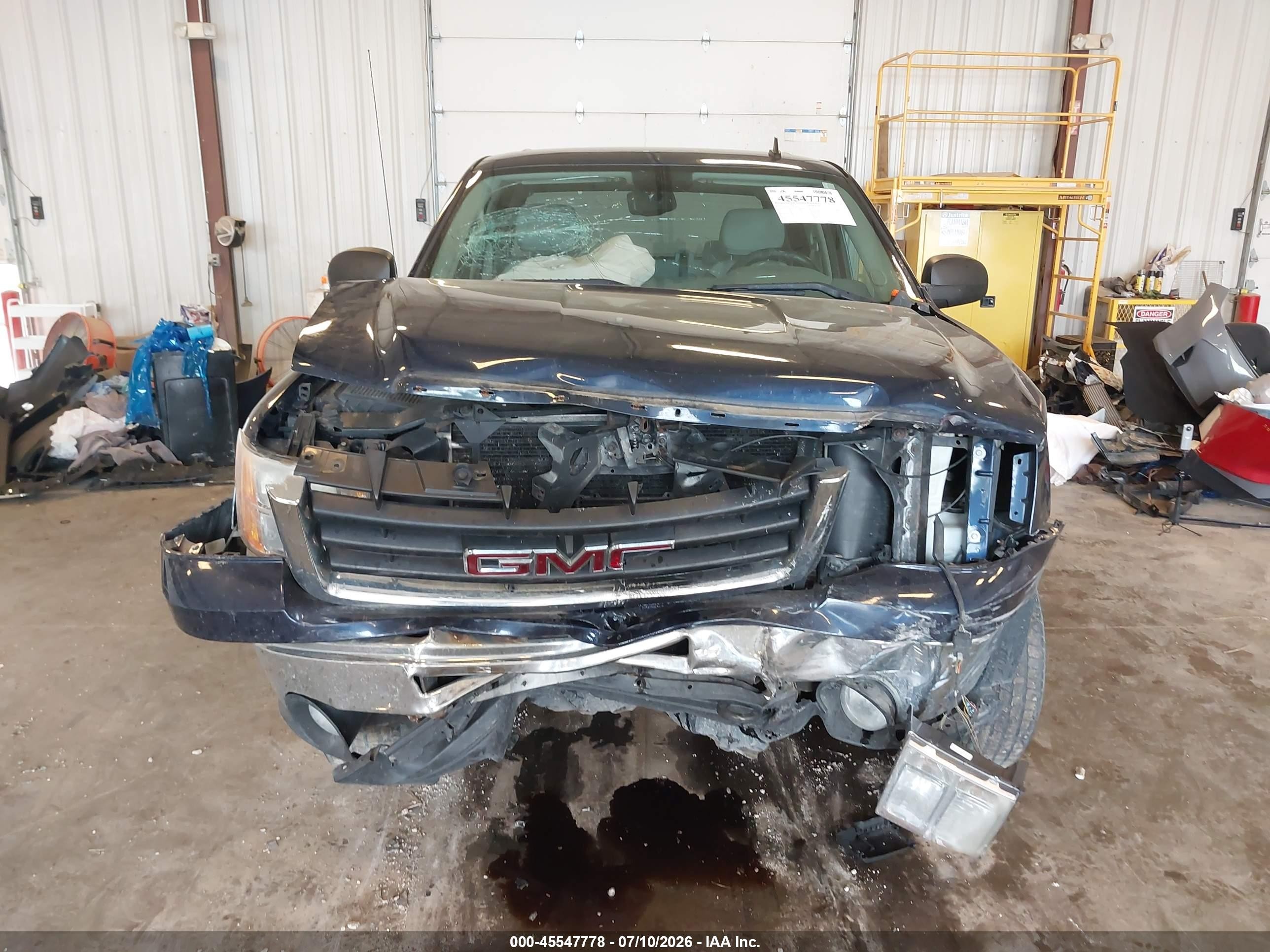 2010 Gmc Sierra 1500 Sle Blue vin: 3GTRKVE34AG148523