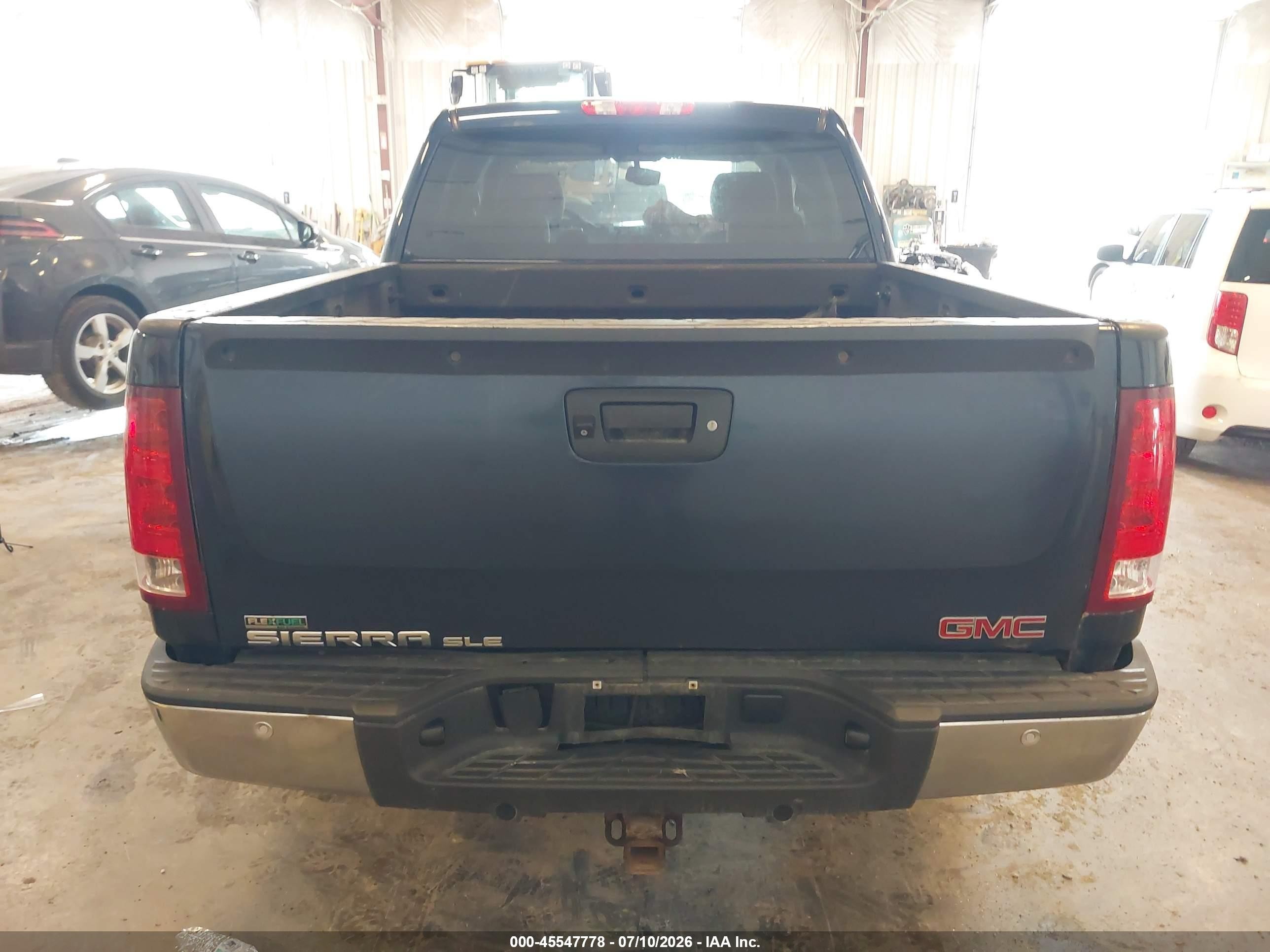 2010 Gmc Sierra 1500 Sle Blue vin: 3GTRKVE34AG148523