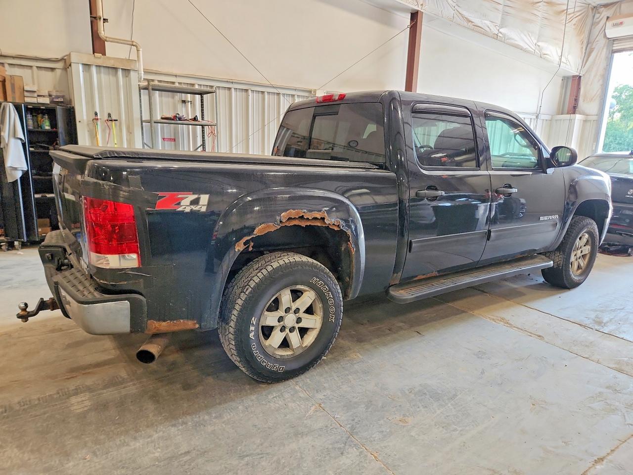 2010 Gmc Sierra K1500 Sle Black vin: 3GTRKVE34AG166830