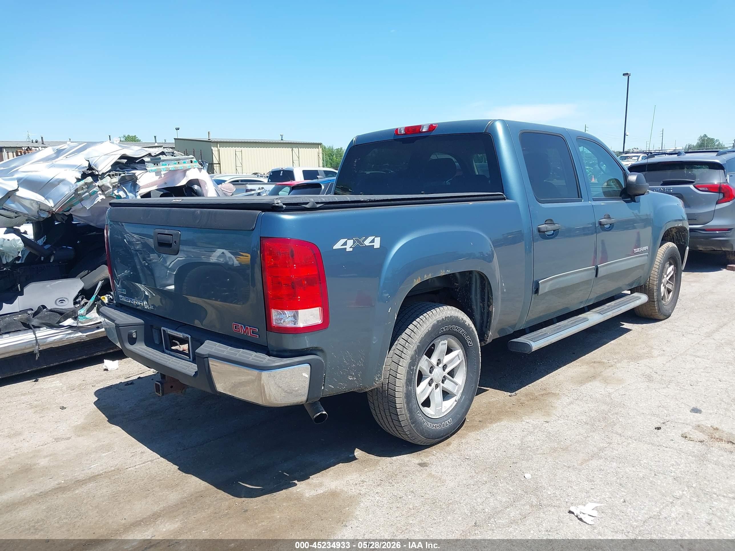 2010 Gmc Sierra 1500 Sle Gray vin: 3GTRKVE34AG175480
