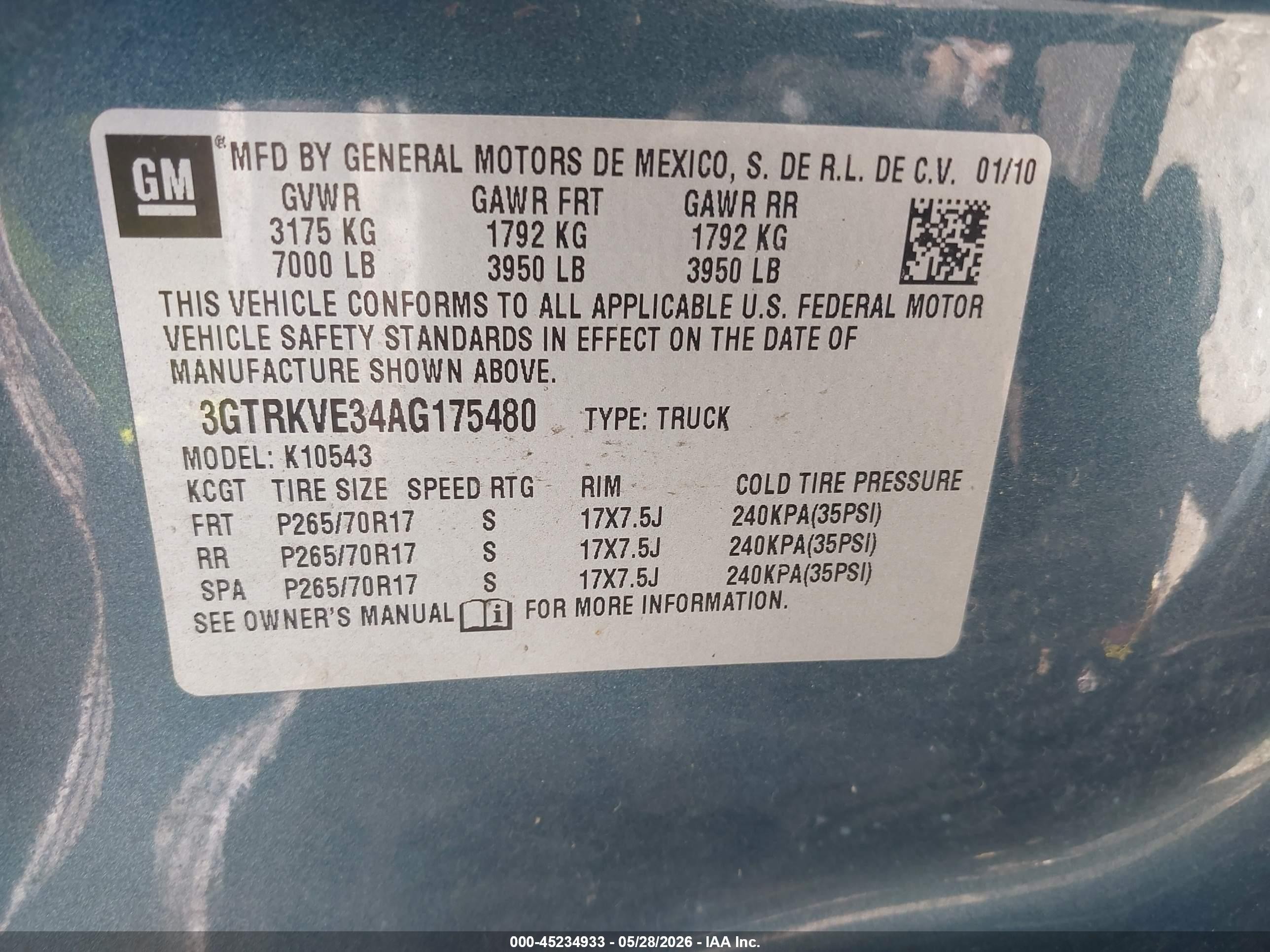 2010 Gmc Sierra 1500 Sle Gray vin: 3GTRKVE34AG175480