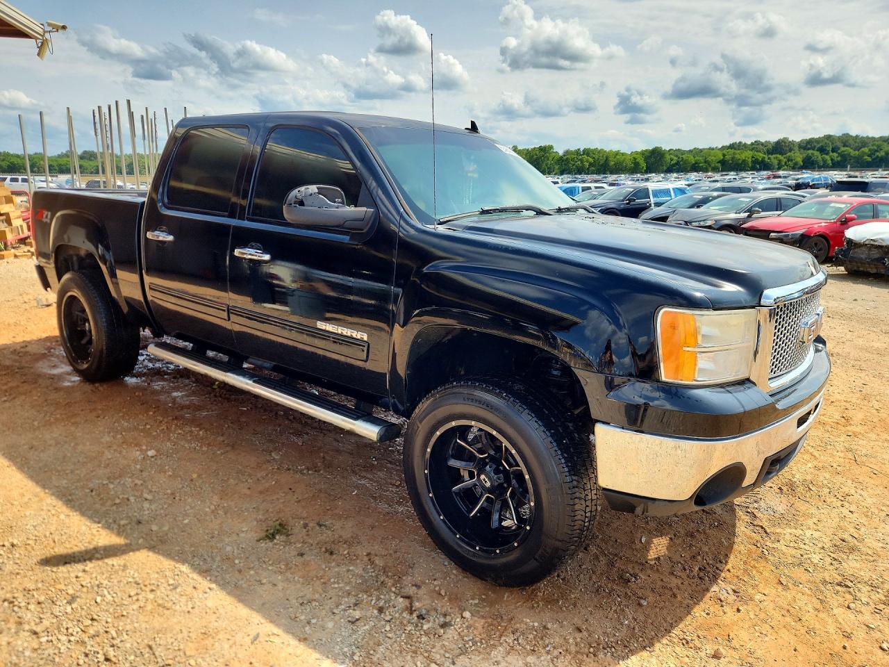 2010 Gmc Sierra K1500 Sle Black vin: 3GTRKVE35AG249683