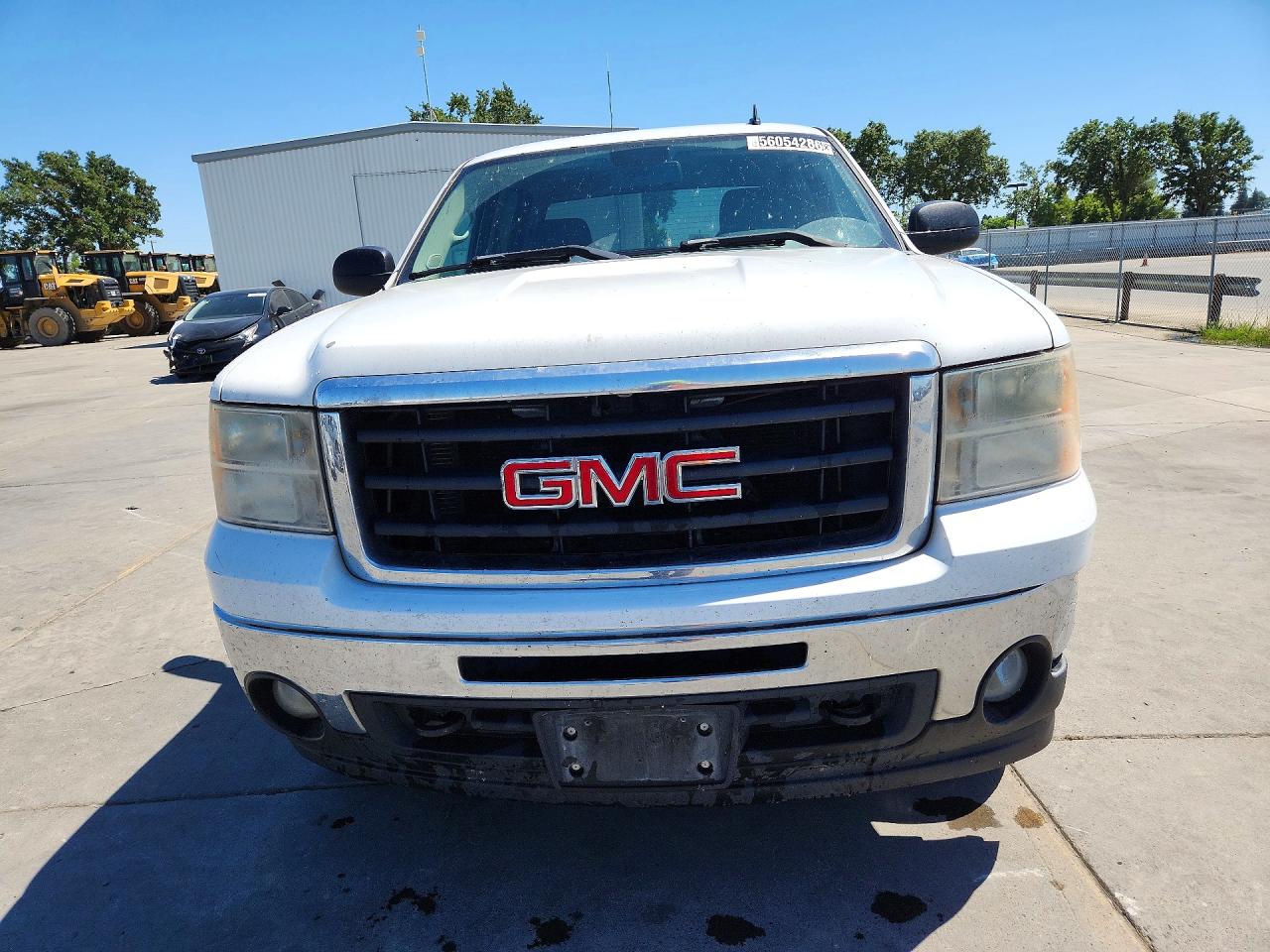 2010 Gmc Sierra K1500 Sle White vin: 3GTRKVE35AG265219