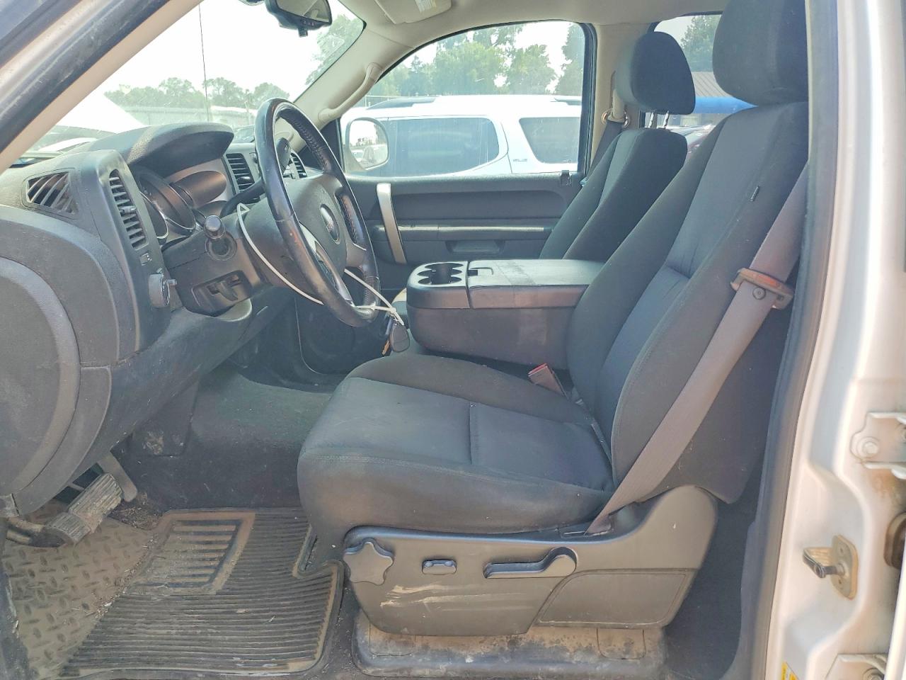 2010 Gmc Sierra K1500 Sle White vin: 3GTRKVE36AG116396