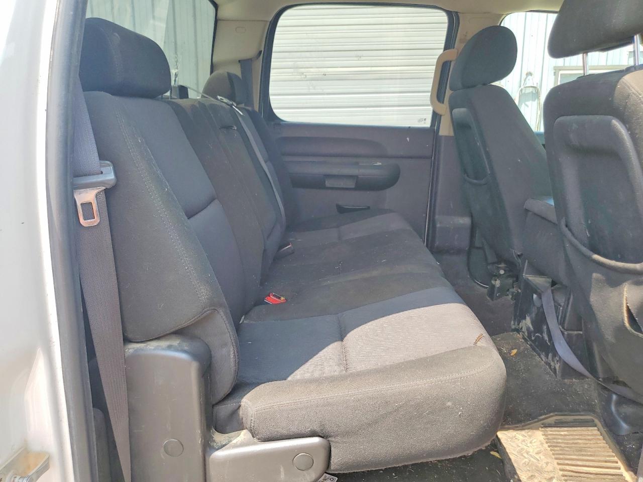 2010 Gmc Sierra K1500 Sle White vin: 3GTRKVE36AG116396