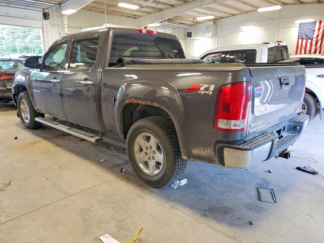 2010 Gmc Sierra K1500 Sle Gray vin: 3GTRKVE36AG143887