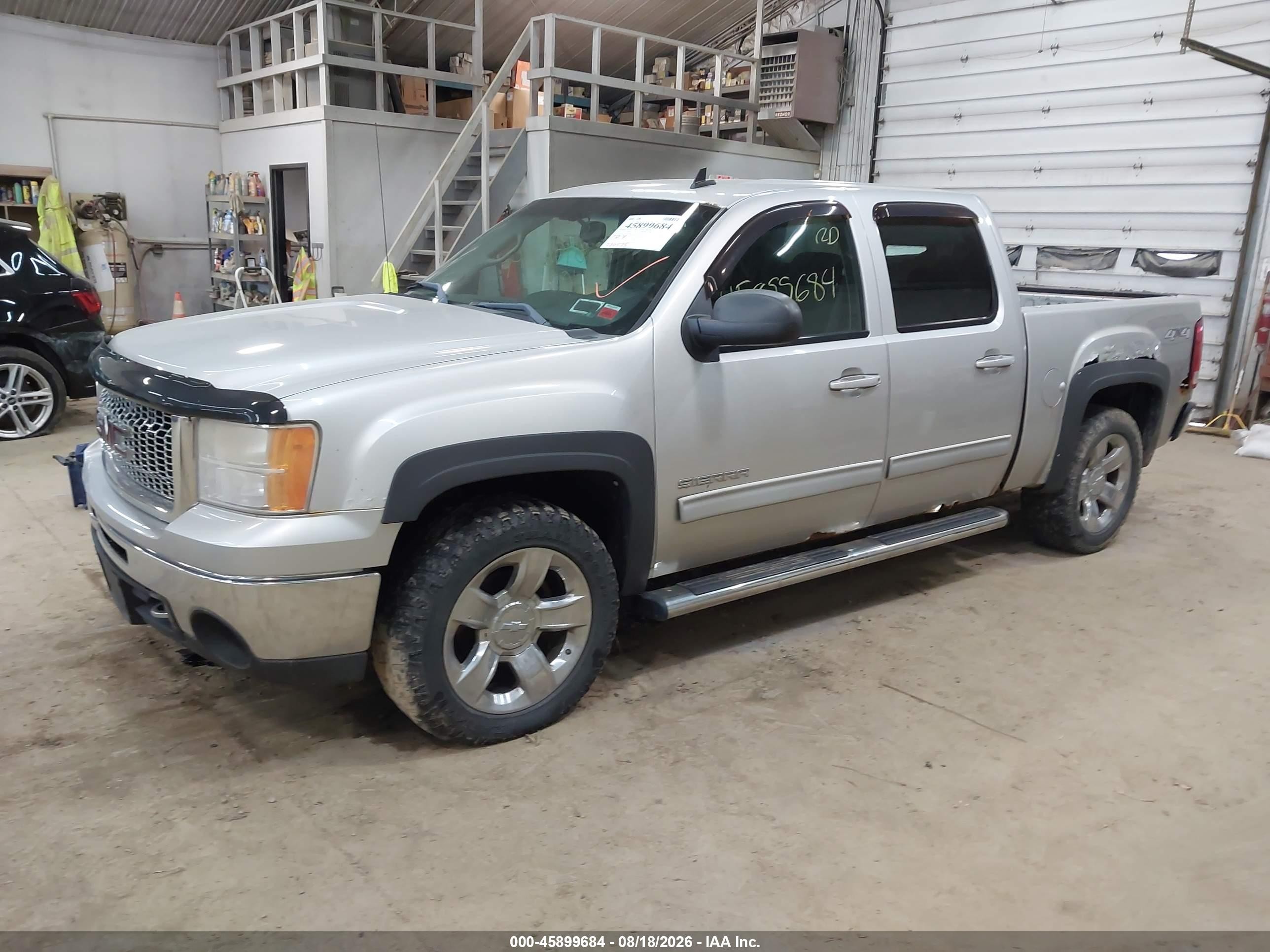 2010 Gmc Sierra 1500 Sle Silver vin: 3GTRKVE36AG186920