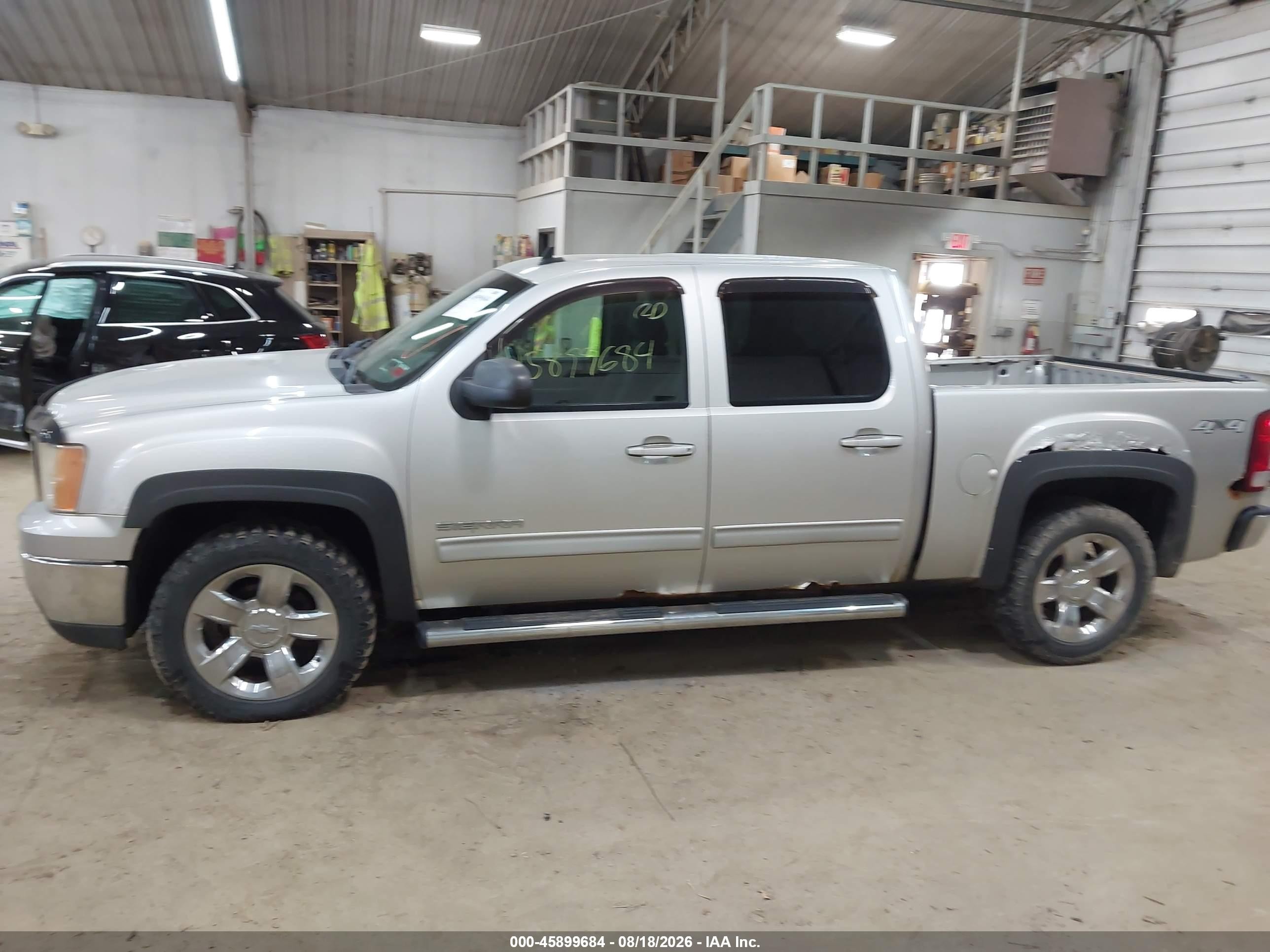2010 Gmc Sierra 1500 Sle Silver vin: 3GTRKVE36AG186920