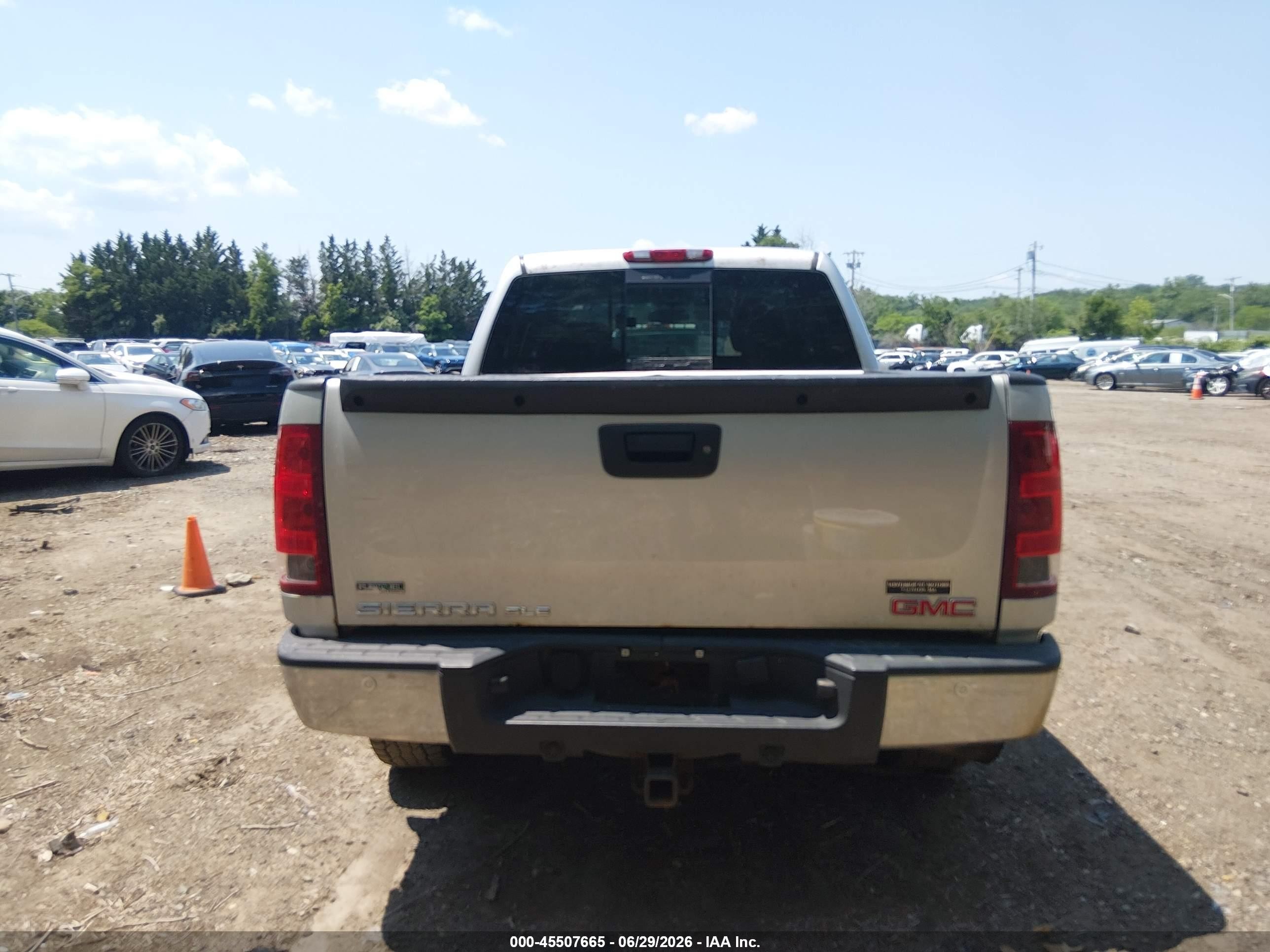 2010 Gmc Sierra 1500 Sle Silver vin: 3GTRKVE36AG278223