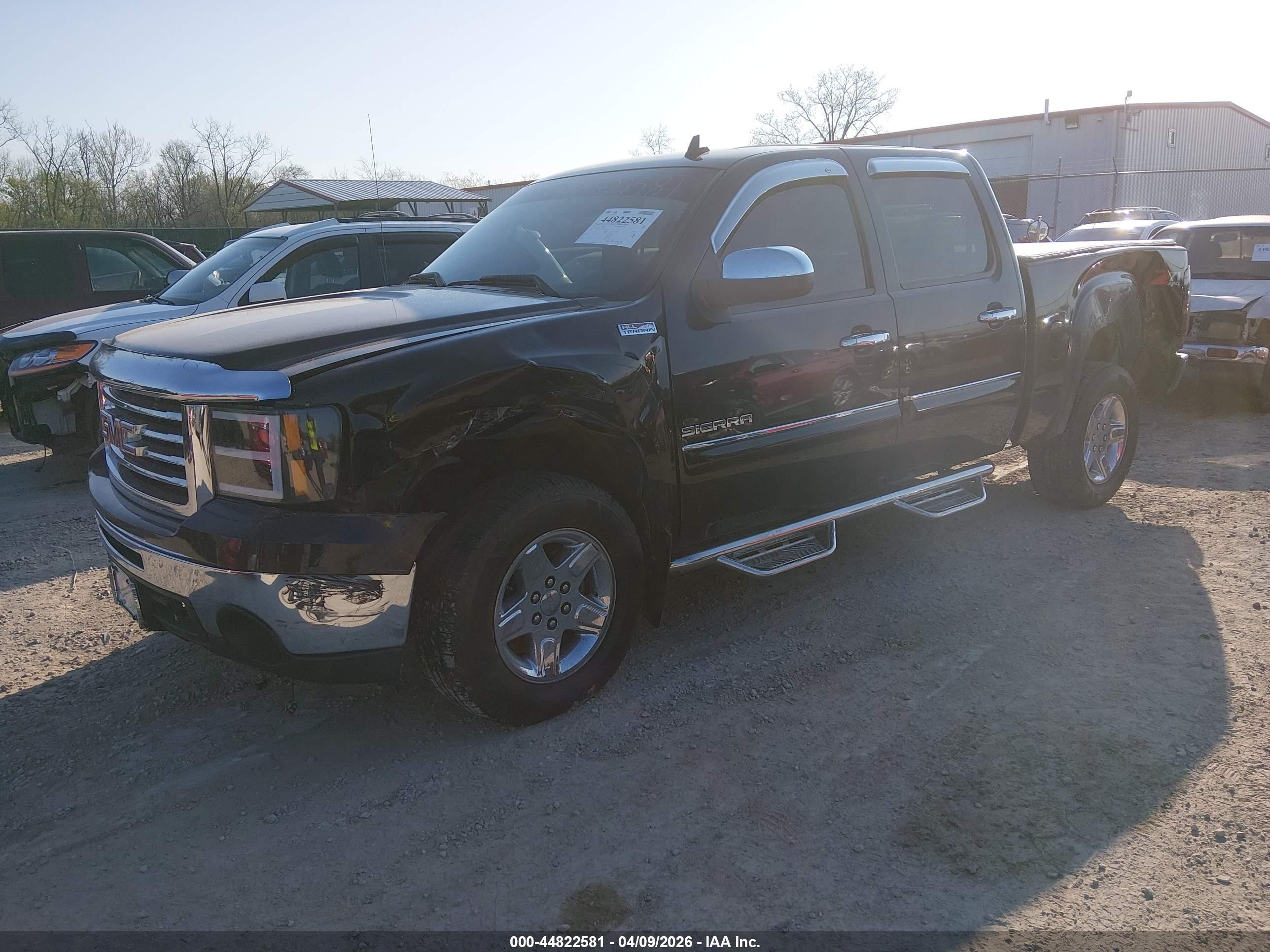 2010 Gmc Sierra 1500 Sle Black vin: 3GTRKVE37AG261852