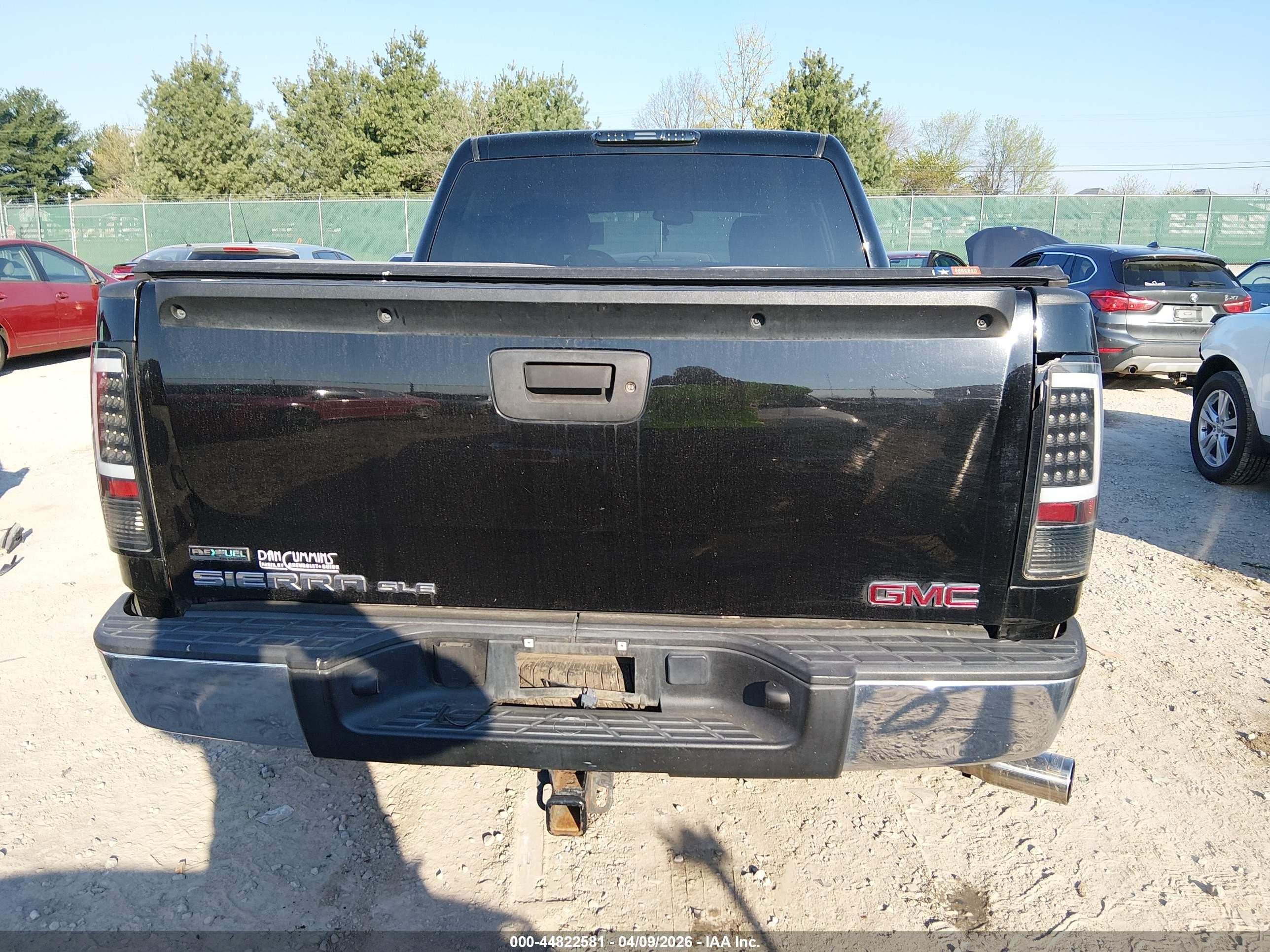 2010 Gmc Sierra 1500 Sle Black vin: 3GTRKVE37AG261852