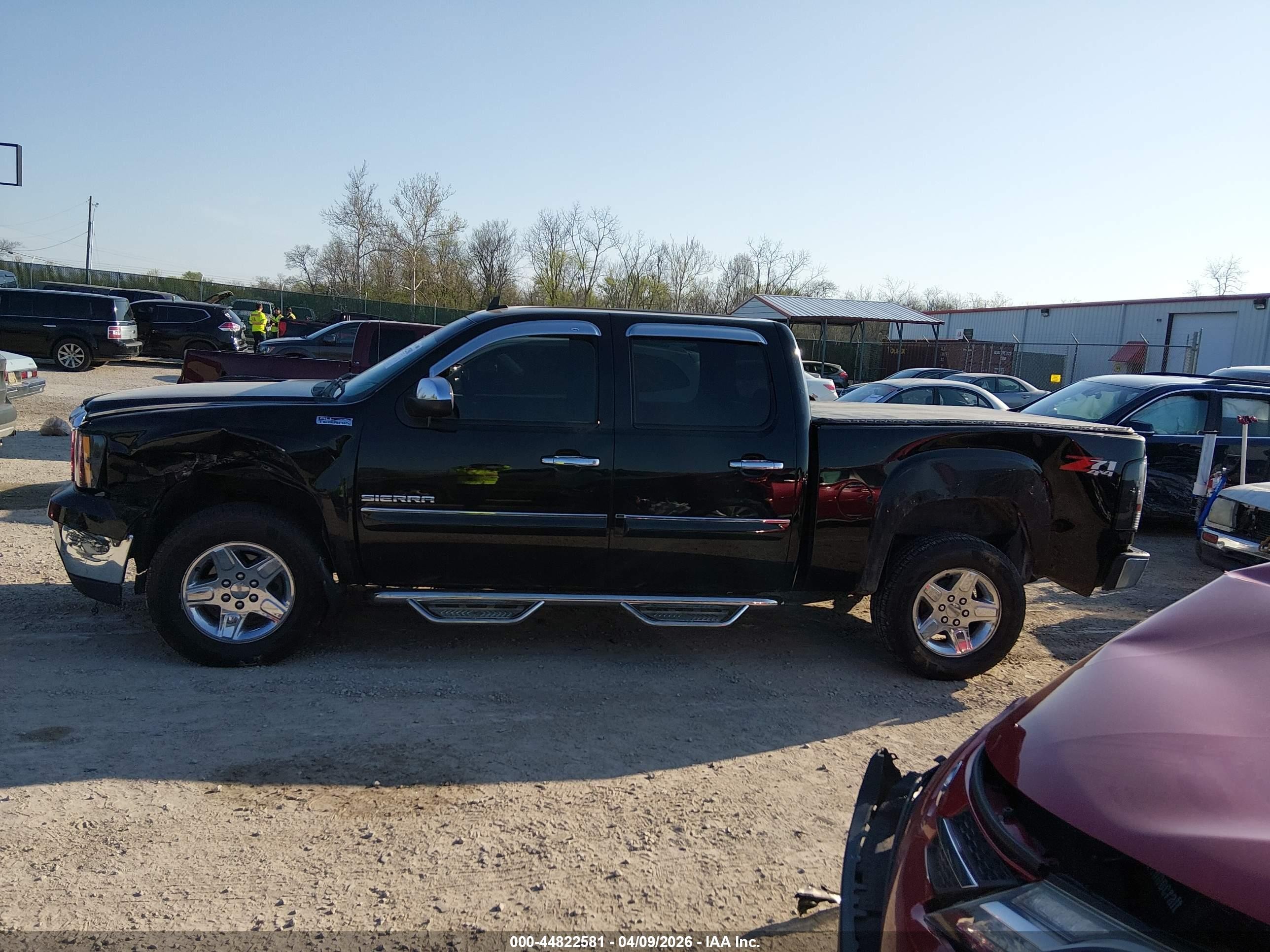 2010 Gmc Sierra 1500 Sle Black vin: 3GTRKVE37AG261852