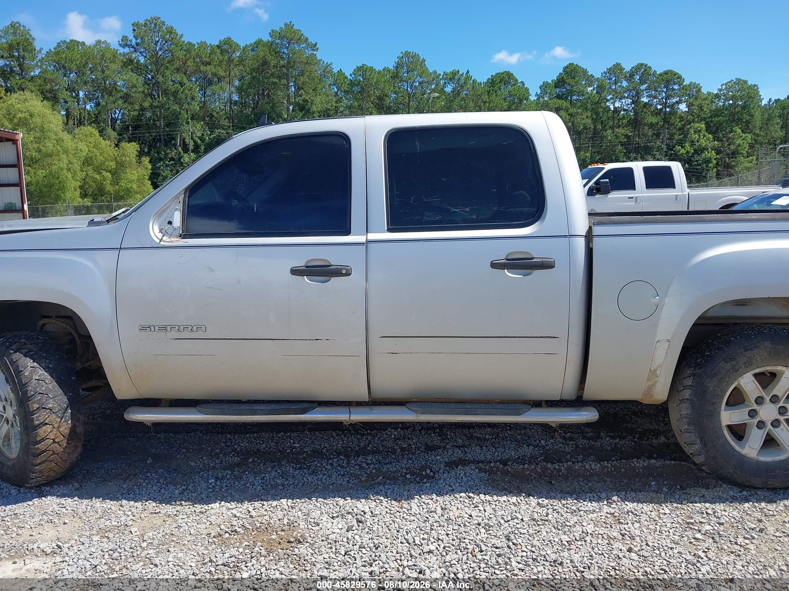 2010 Gmc Sierra 1500 Sle Серебряный vin: 3GTRKVE37AG264816