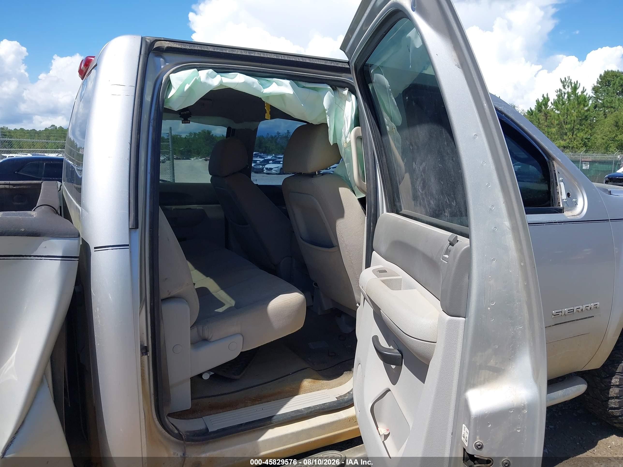 2010 Gmc Sierra 1500 Sle Серебряный vin: 3GTRKVE37AG264816