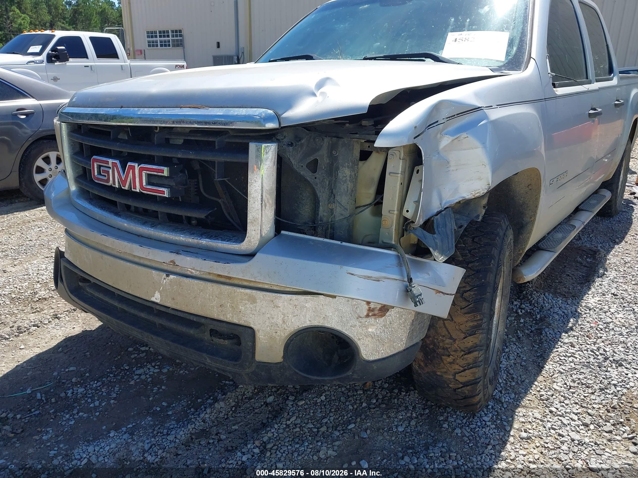 2010 Gmc Sierra 1500 Sle Серебряный vin: 3GTRKVE37AG264816