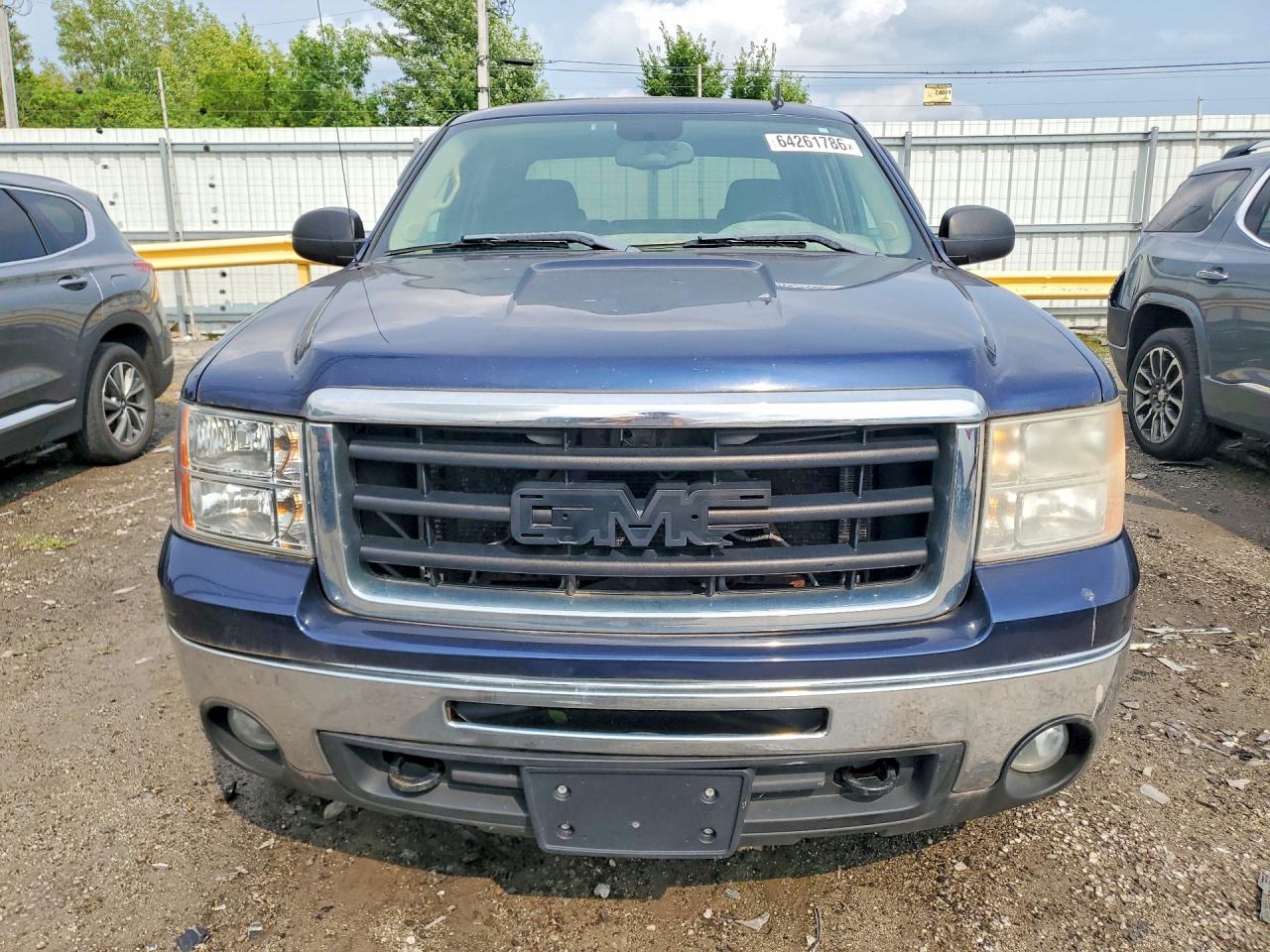 2010 Gmc Sierra K1500 Sle Синий vin: 3GTRKVE37AG286573
