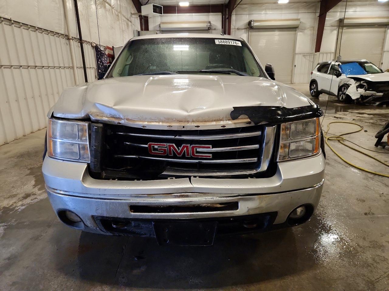 2010 Gmc Sierra K1500 Sle Silver vin: 3GTRKVE38AG102743