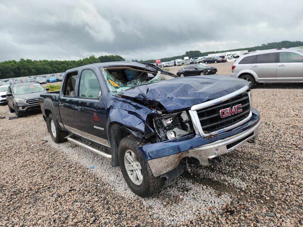 2010 Gmc Sierra K1500 Sle Синий vin: 3GTRKVE38AG274531