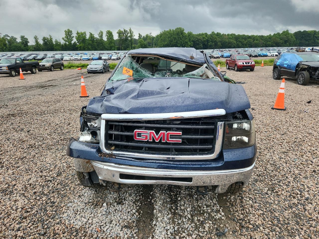 2010 Gmc Sierra K1500 Sle Синий vin: 3GTRKVE38AG274531