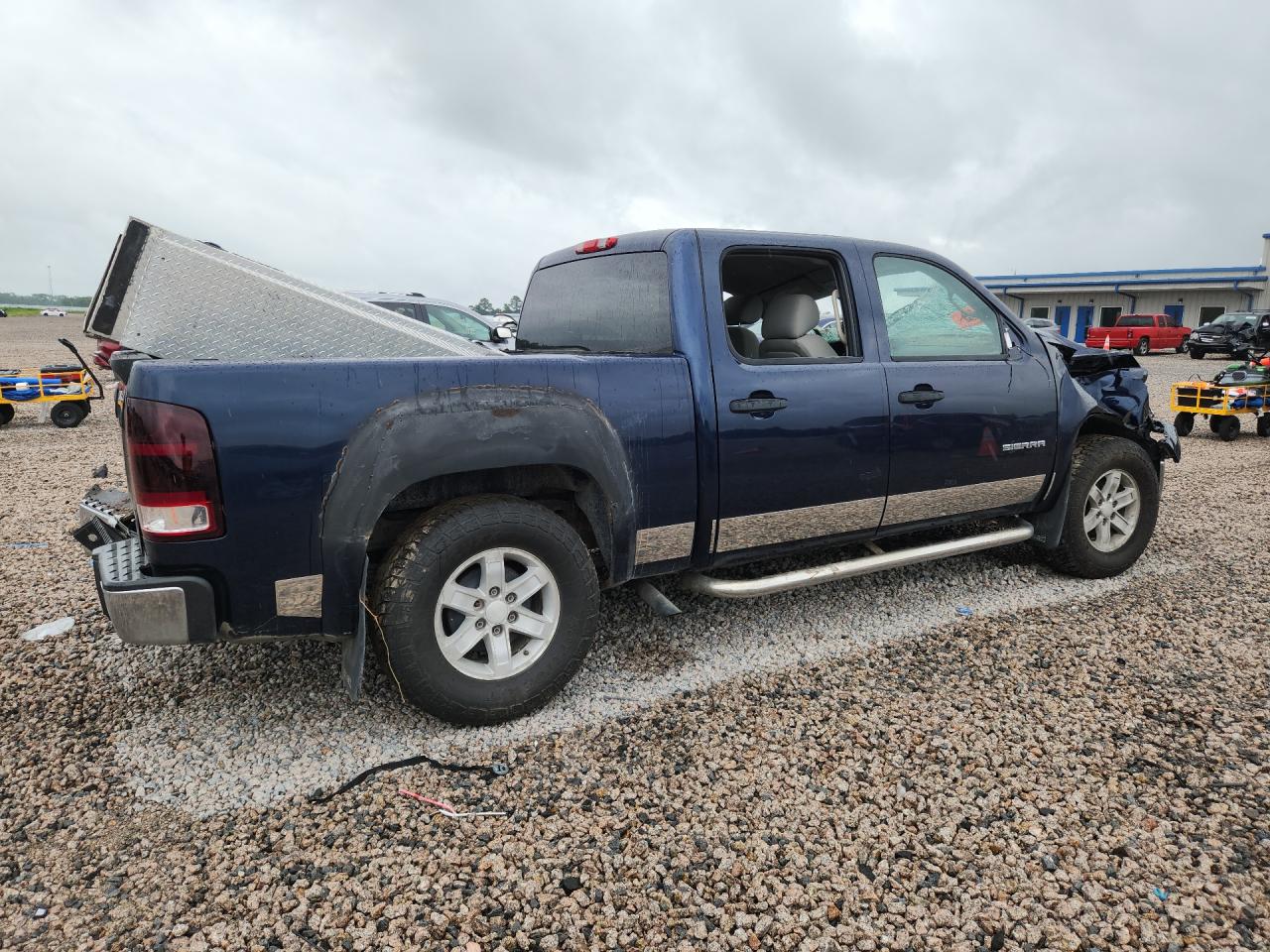 2010 Gmc Sierra K1500 Sle Синий vin: 3GTRKVE38AG274531