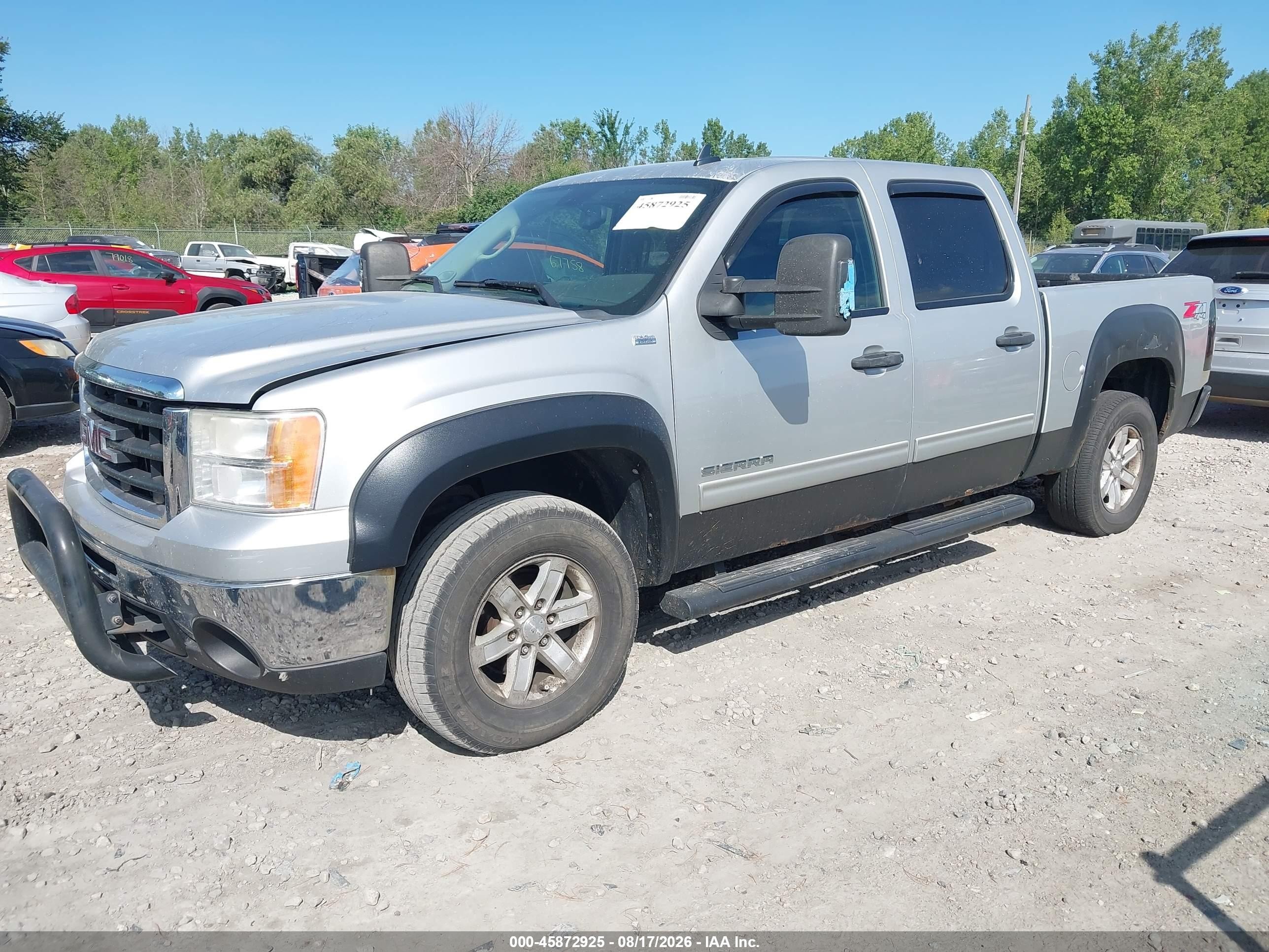 2010 Gmc Sierra 1500 Sle Silver vin: 3GTRKVE3XAG157002
