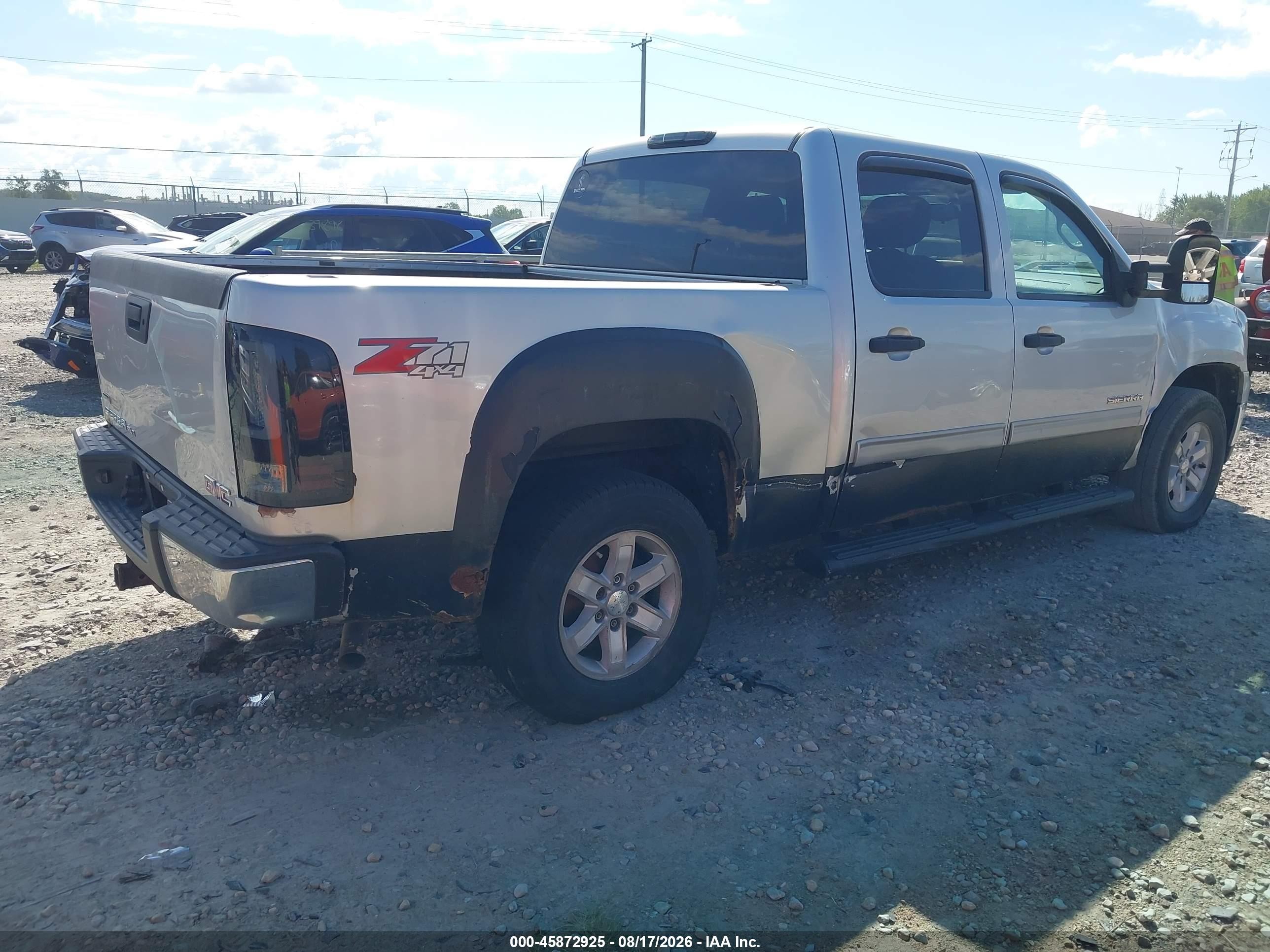 2010 Gmc Sierra 1500 Sle Silver vin: 3GTRKVE3XAG157002