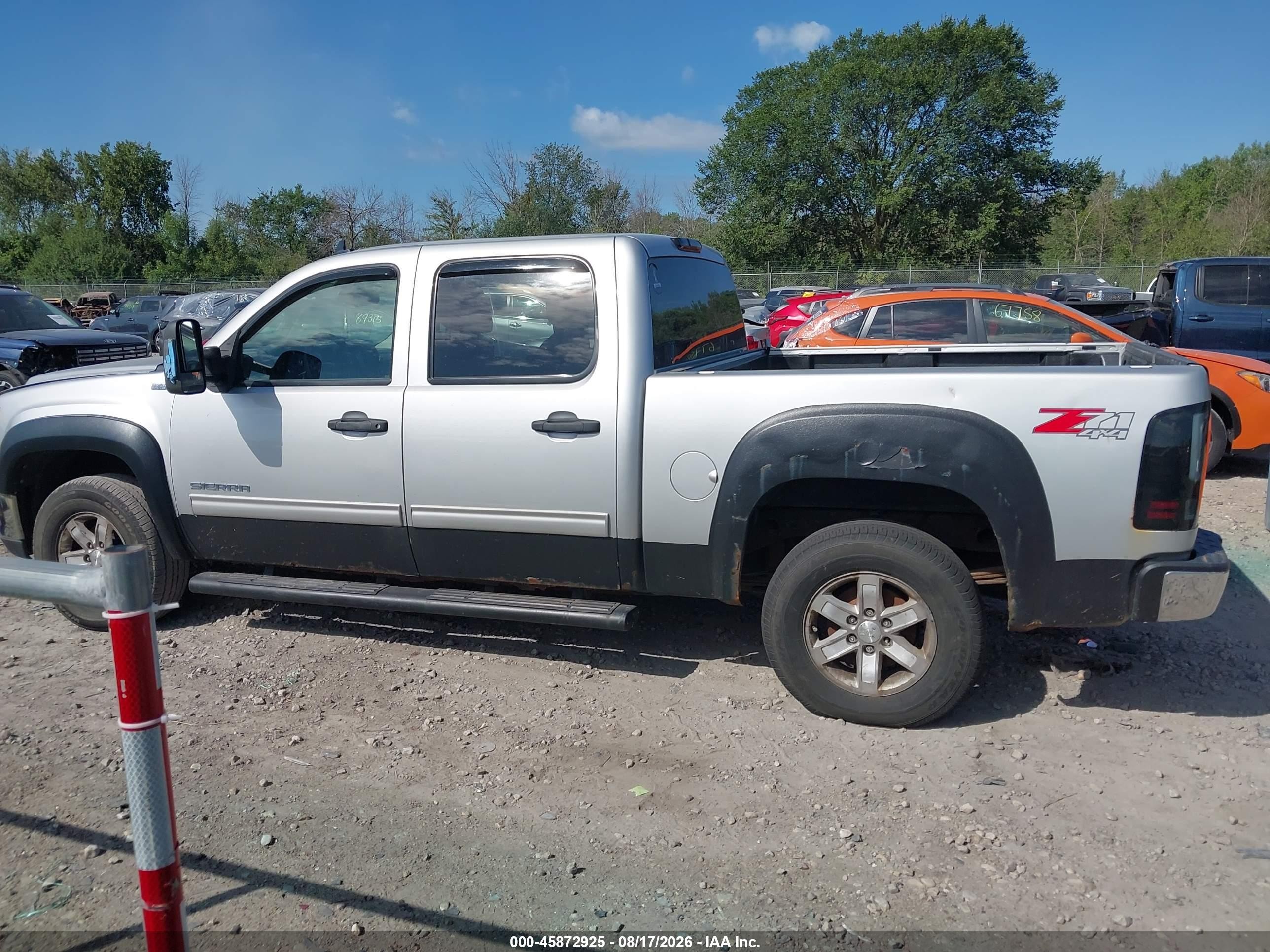 2010 Gmc Sierra 1500 Sle Silver vin: 3GTRKVE3XAG157002