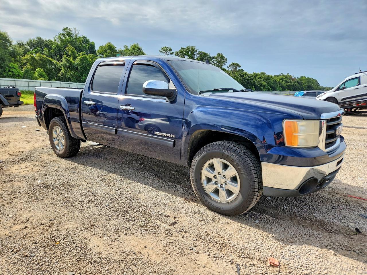 2010 Gmc Sierra K1500 Sle Синий vin: 3GTRKVE3XAG256046
