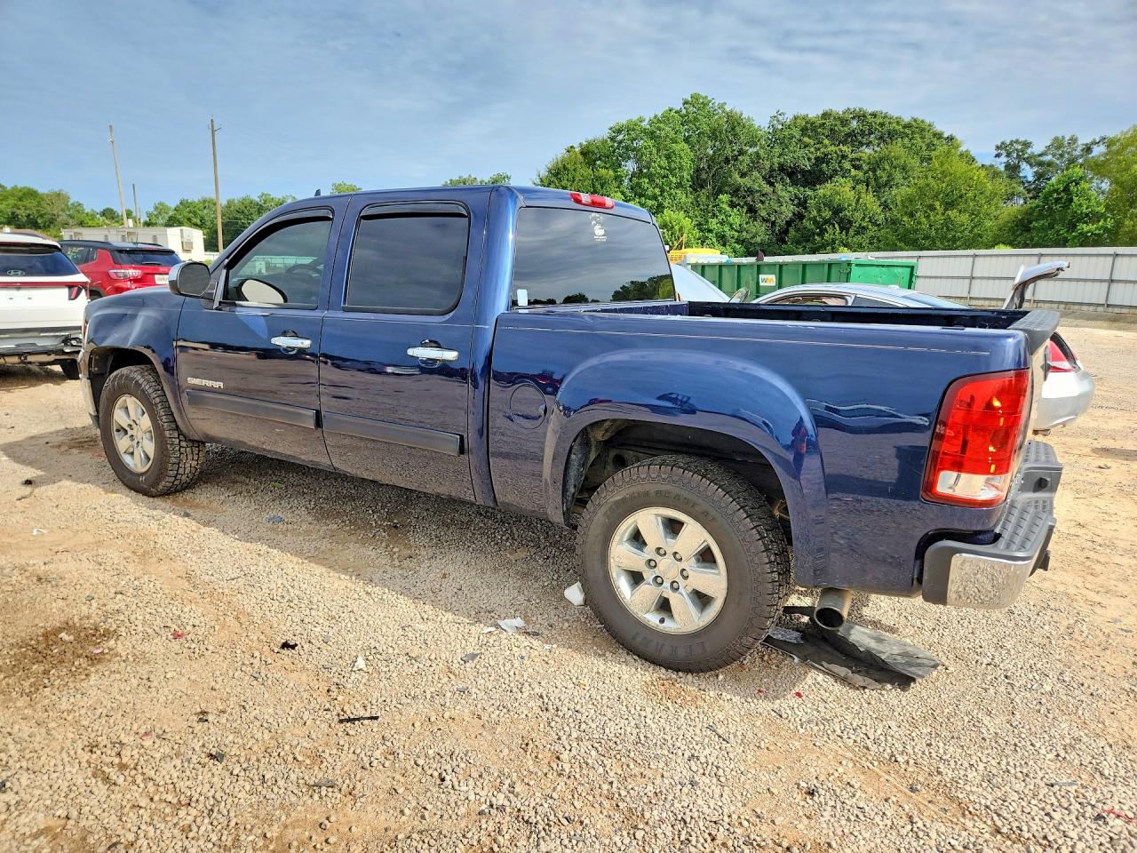 2010 Gmc Sierra K1500 Sle Синий vin: 3GTRKVE3XAG256046