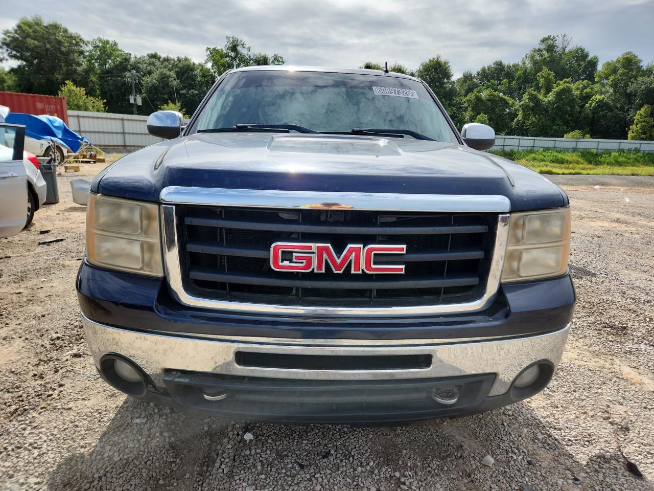 2010 Gmc Sierra K1500 Sle Синий vin: 3GTRKVE3XAG256046 Damage: Left Head Lamp, Faded, Repair Required